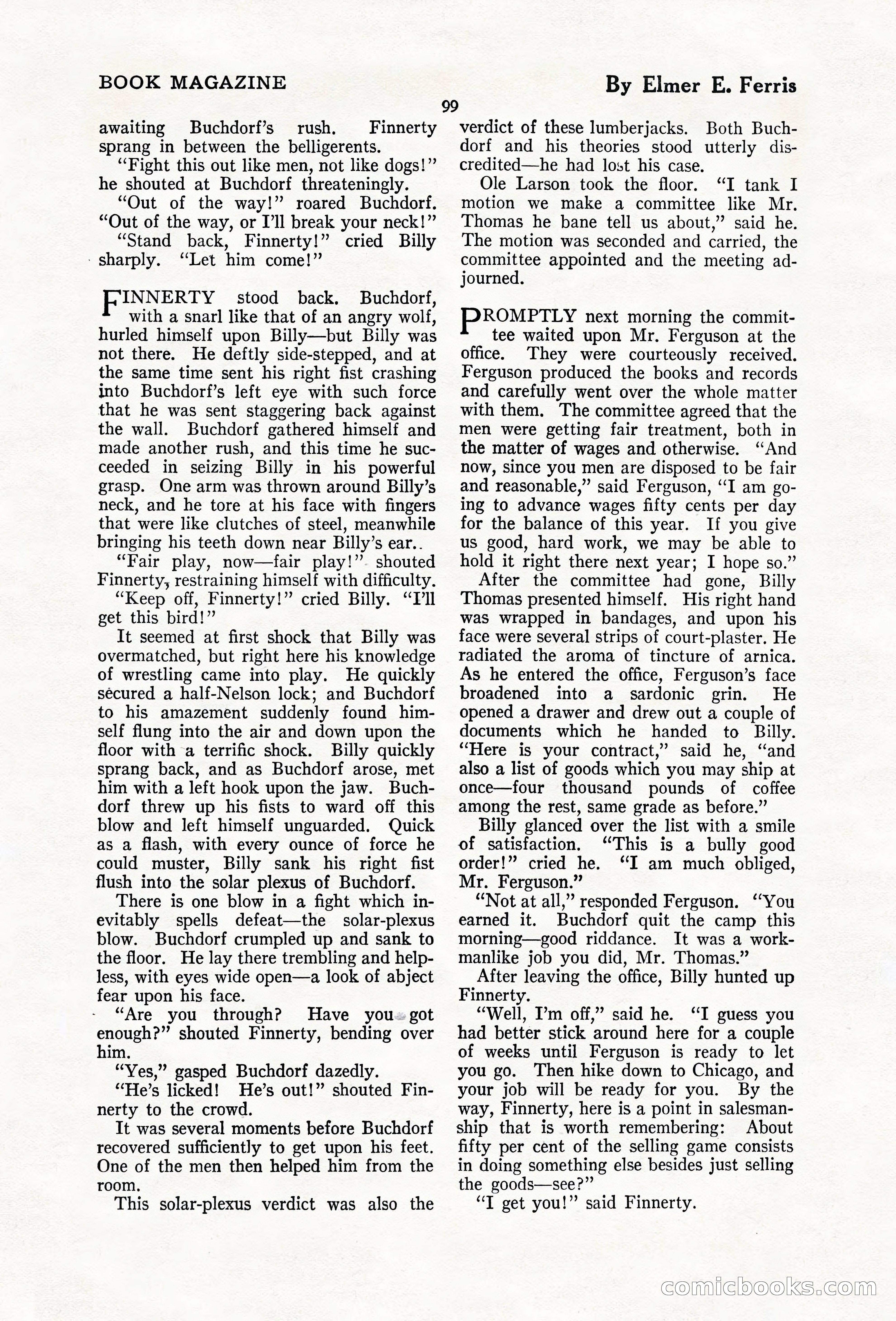 The Blue Book Magazine, February 1920 — page 105 of 210