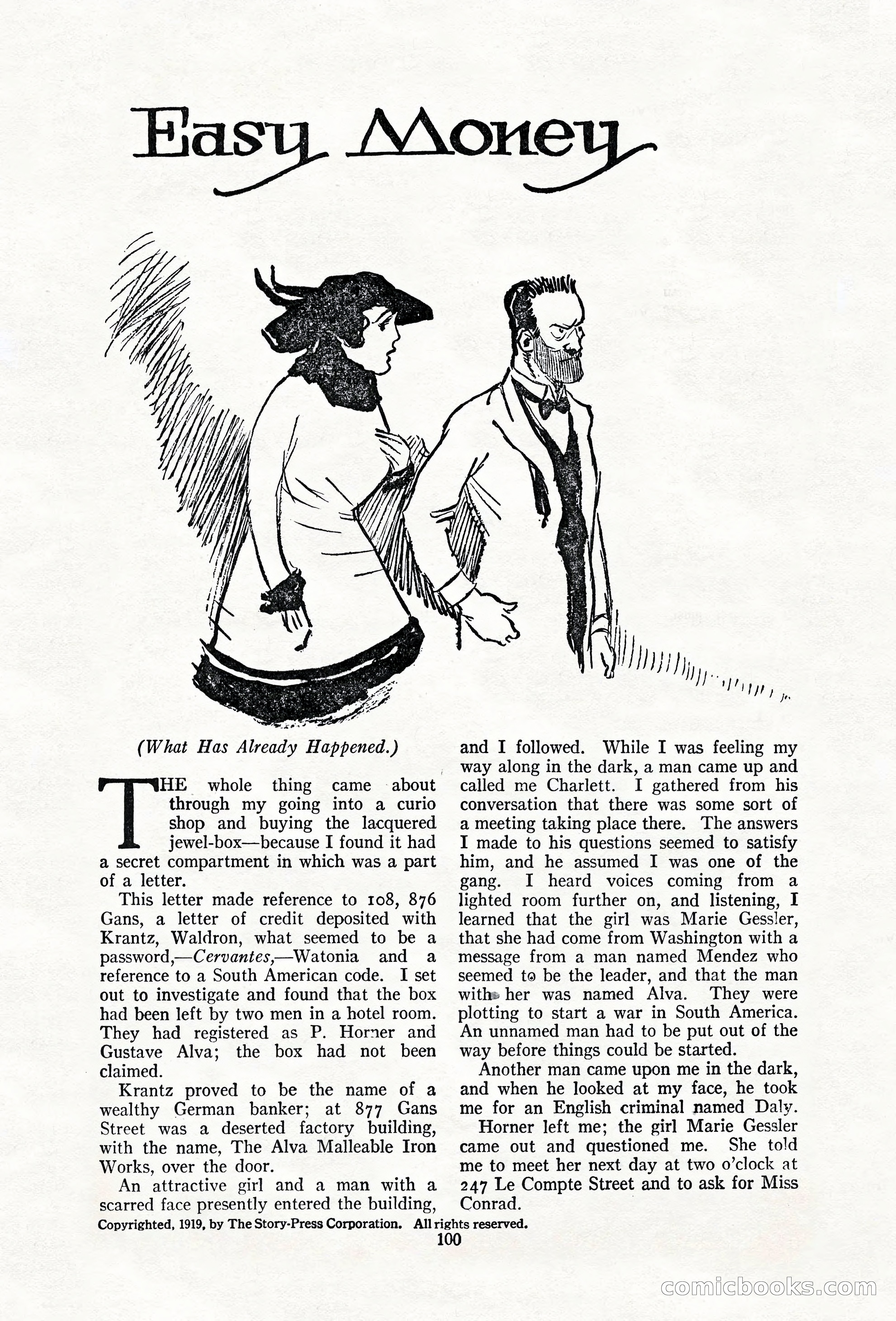 The Blue Book Magazine, February 1920 — page 106 of 210