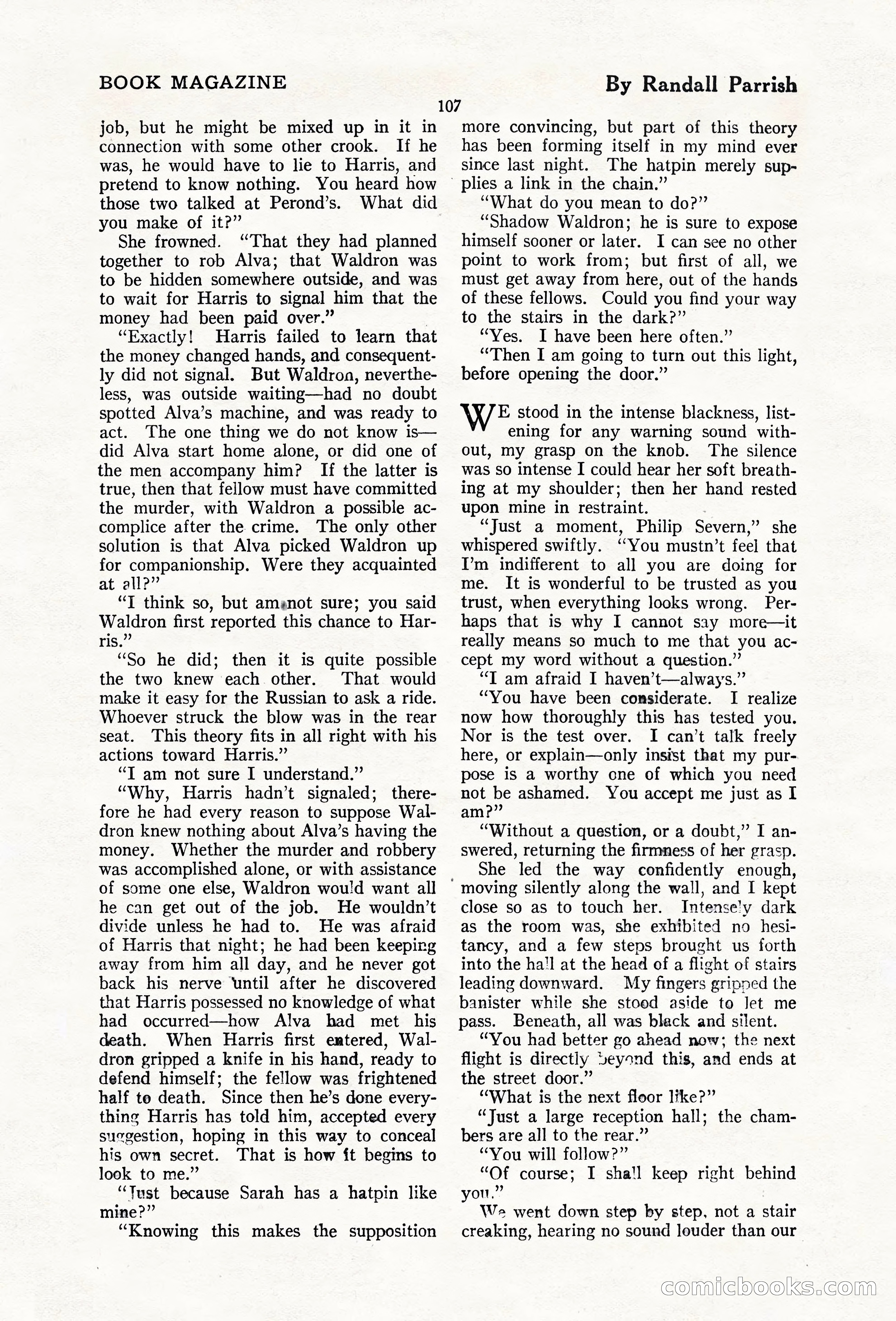 The Blue Book Magazine, February 1920 — page 113 of 210