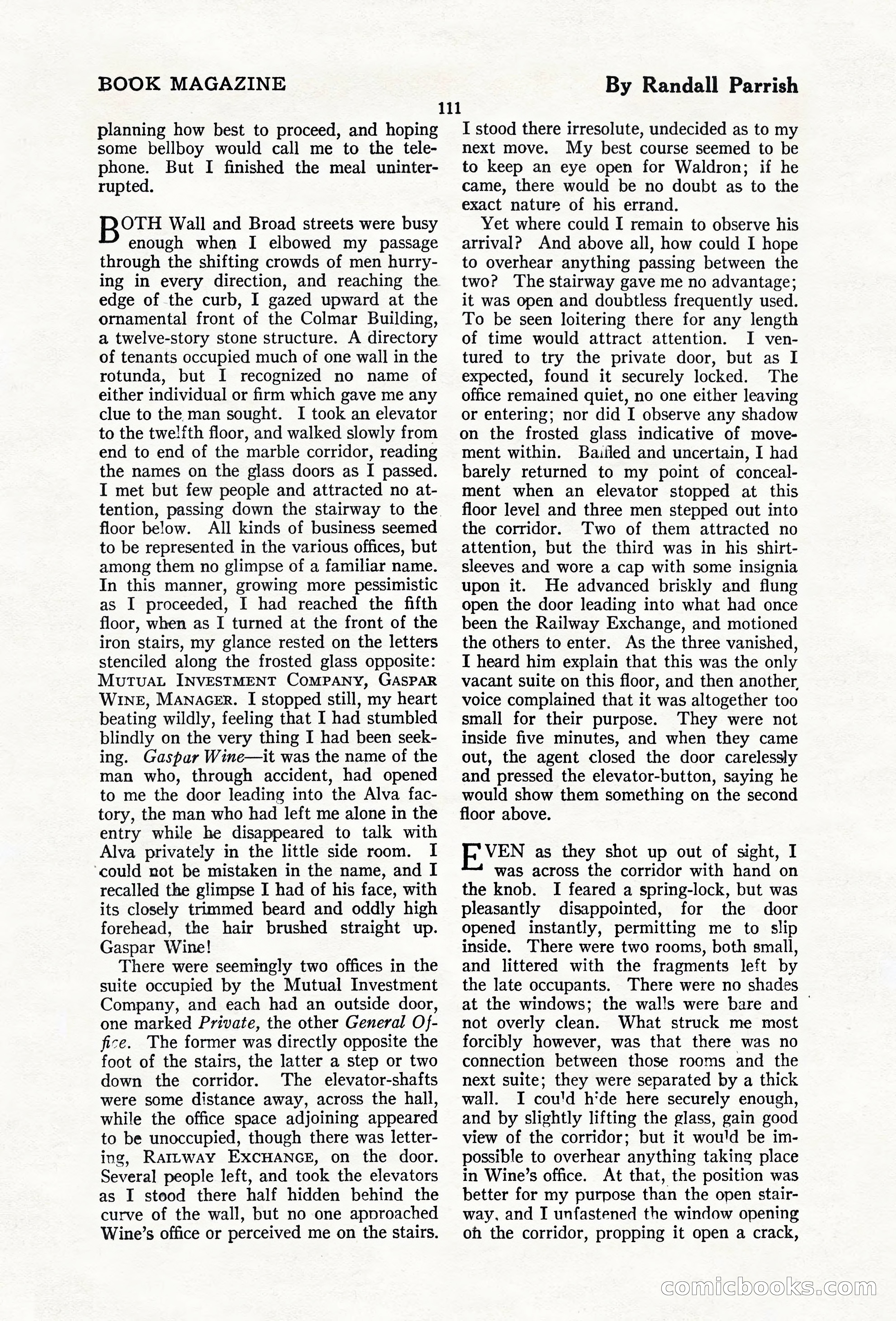 The Blue Book Magazine, February 1920 — page 117 of 210
