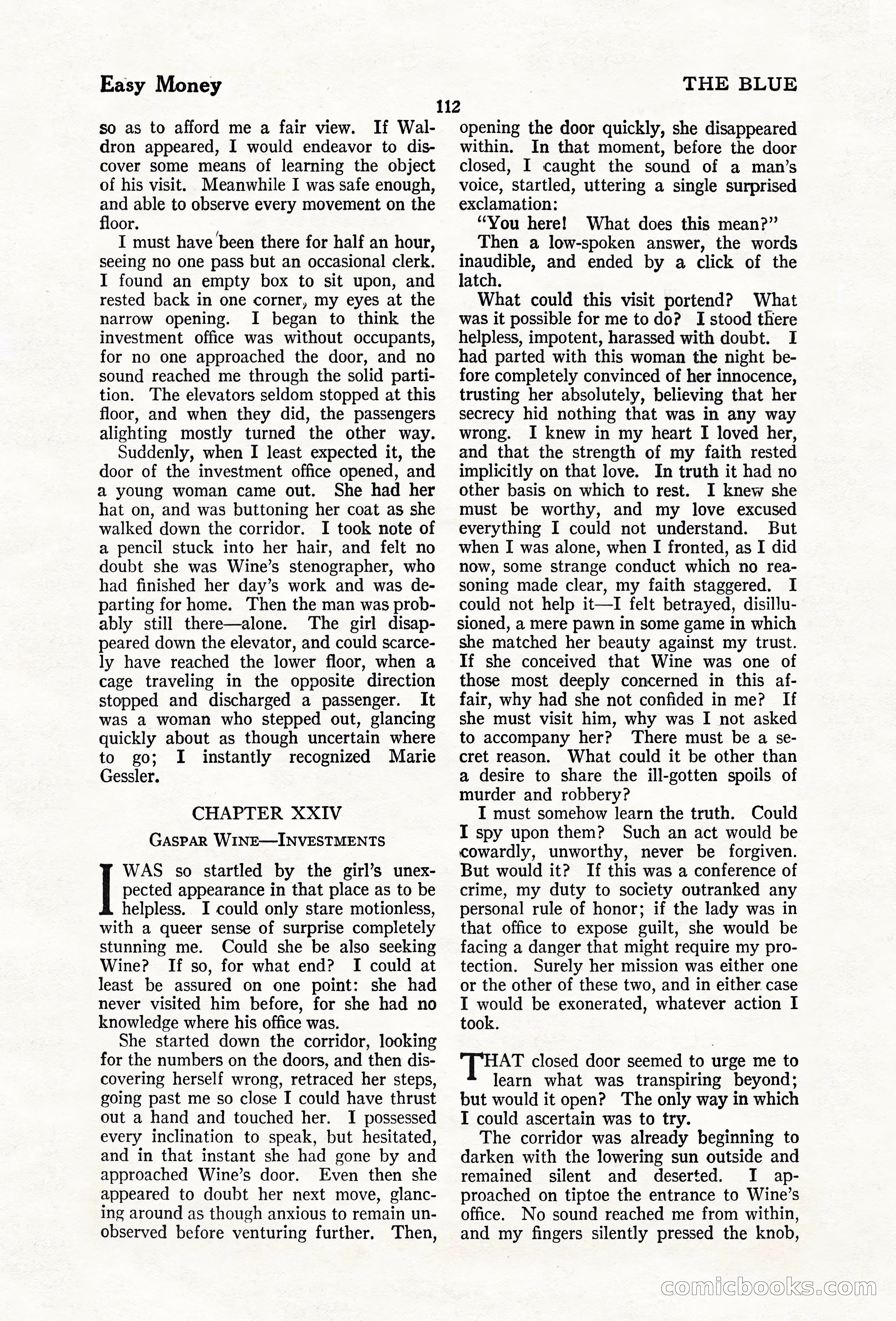 The Blue Book Magazine, February 1920 — page 118 of 210