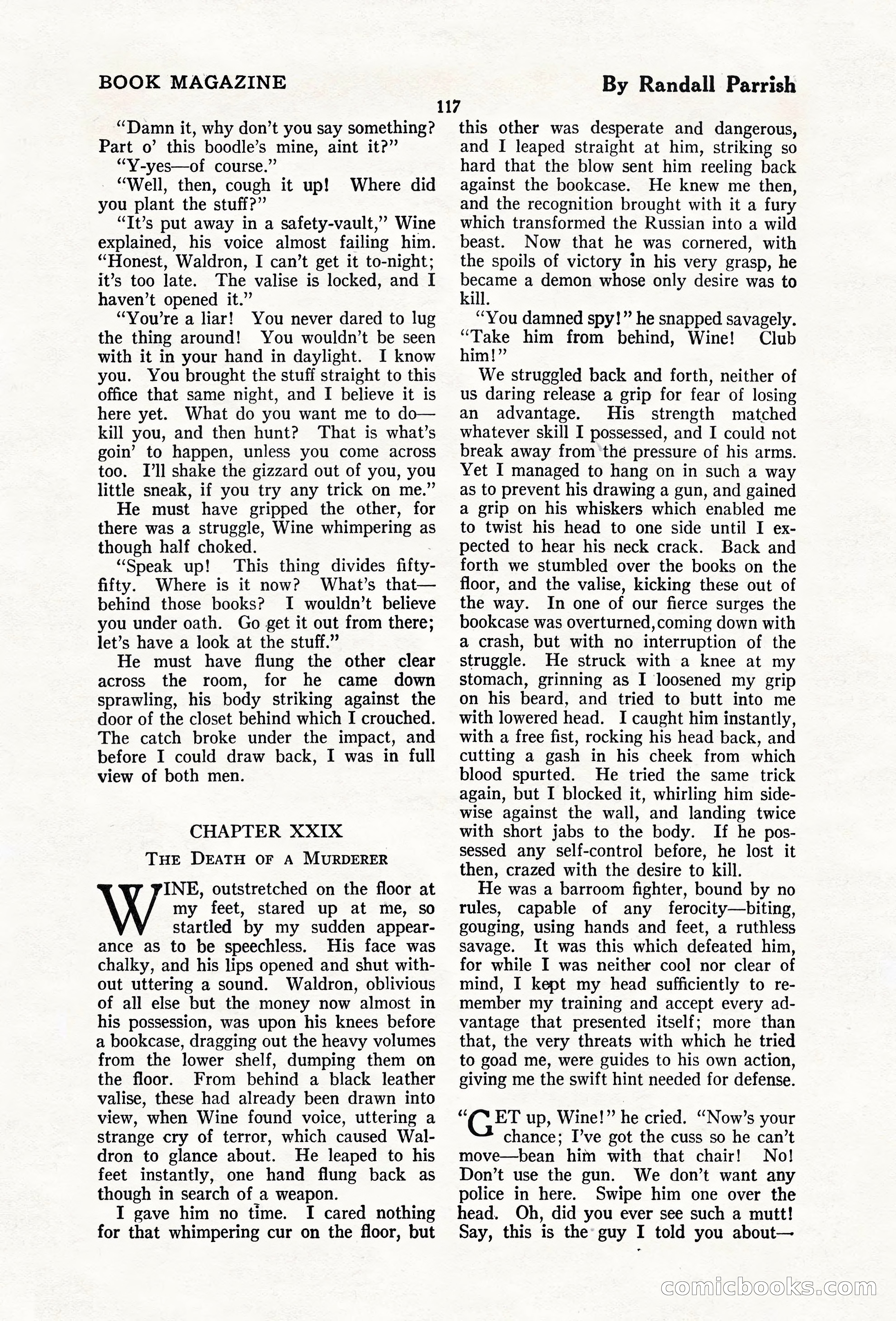 The Blue Book Magazine, February 1920 — page 123 of 210