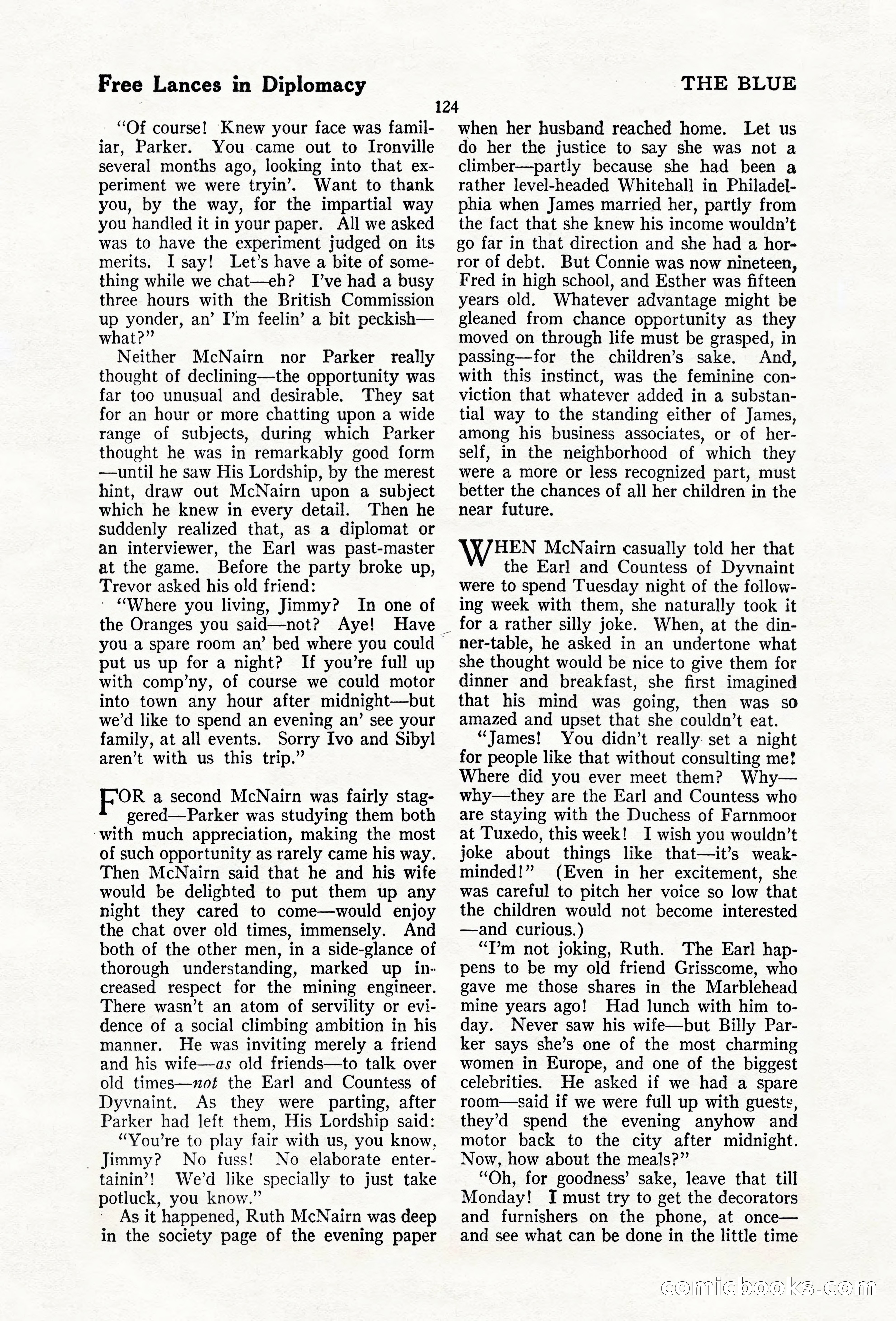 The Blue Book Magazine, February 1920 — page 130 of 210