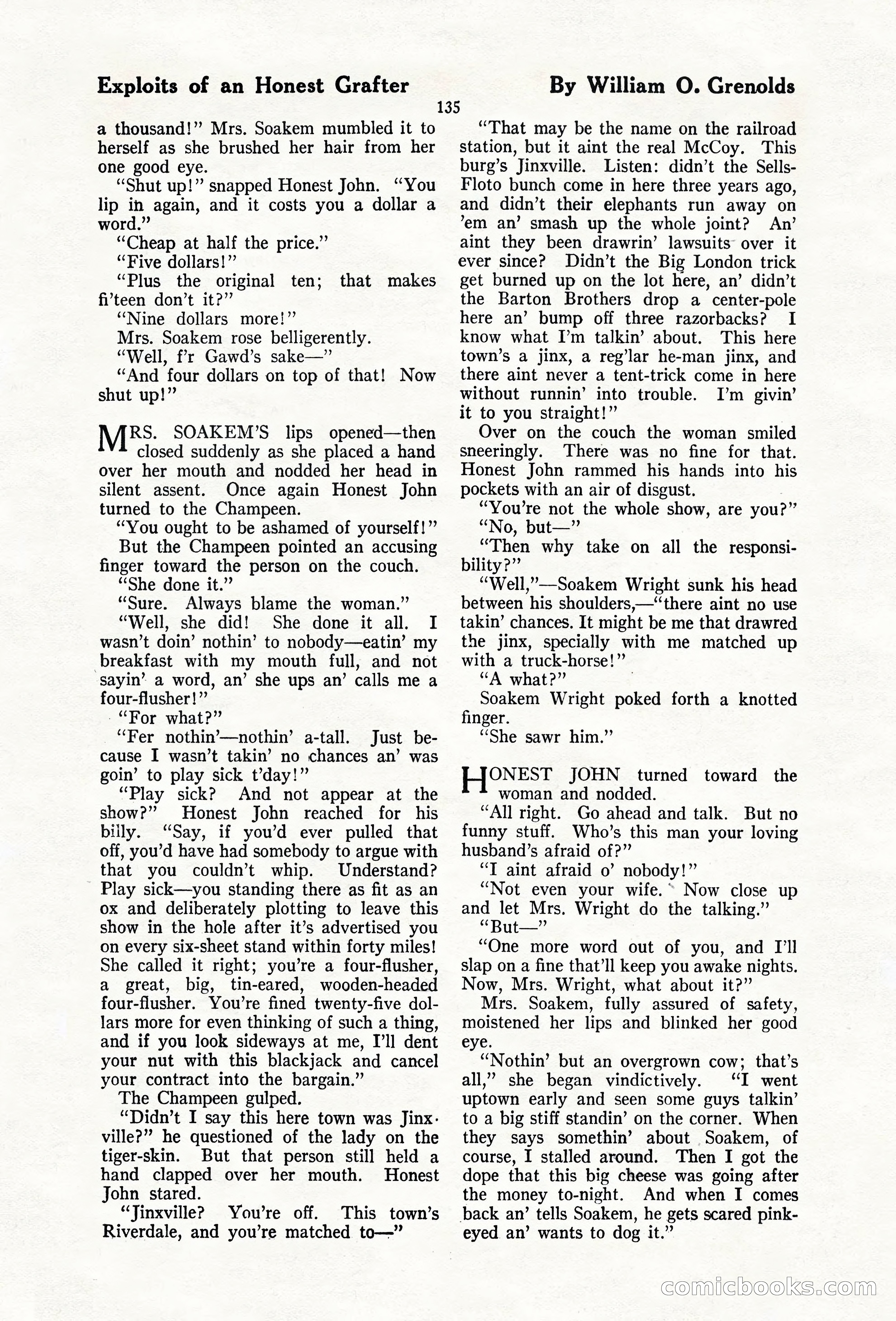 The Blue Book Magazine, February 1920 — page 141 of 210