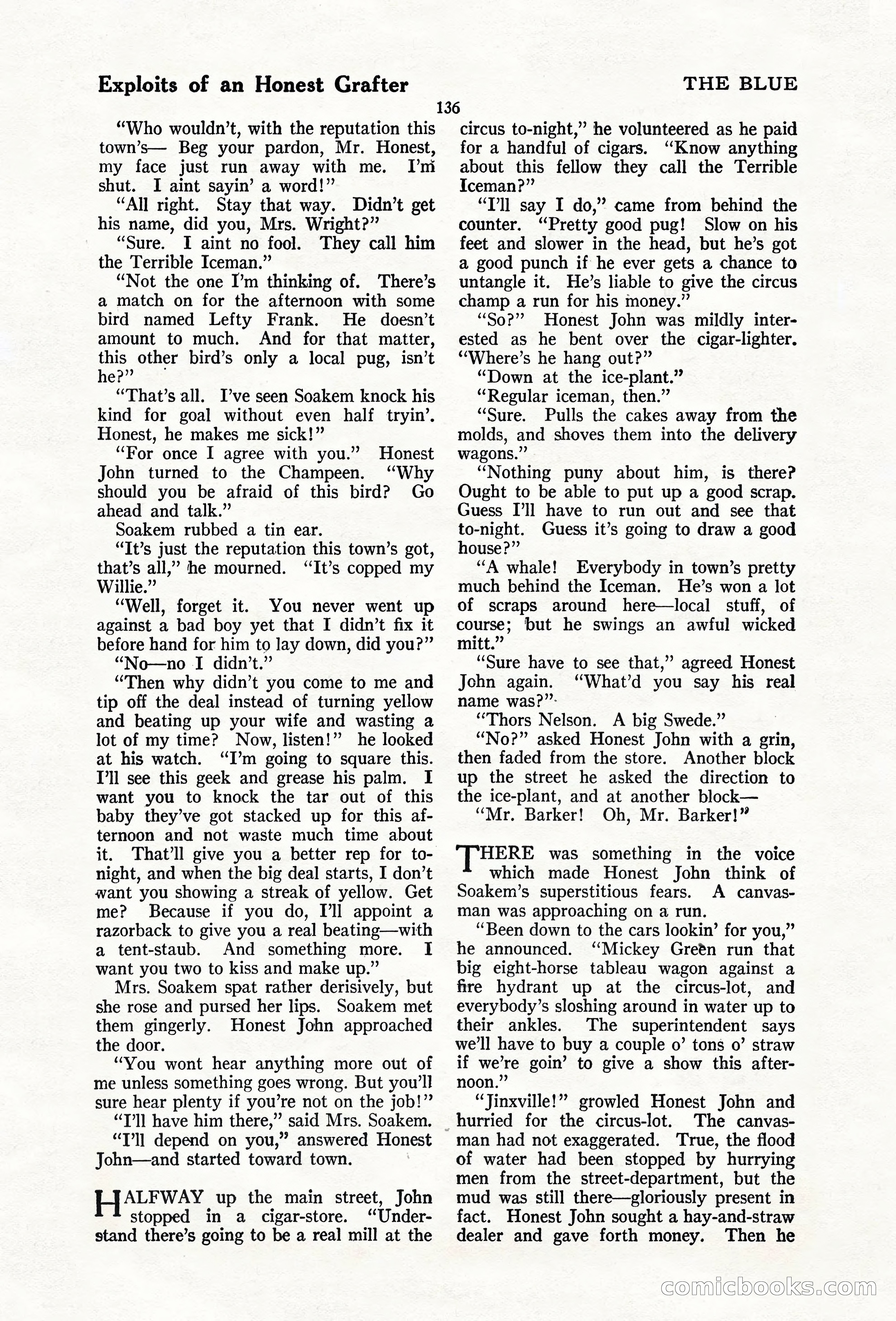 The Blue Book Magazine, February 1920 — page 142 of 210
