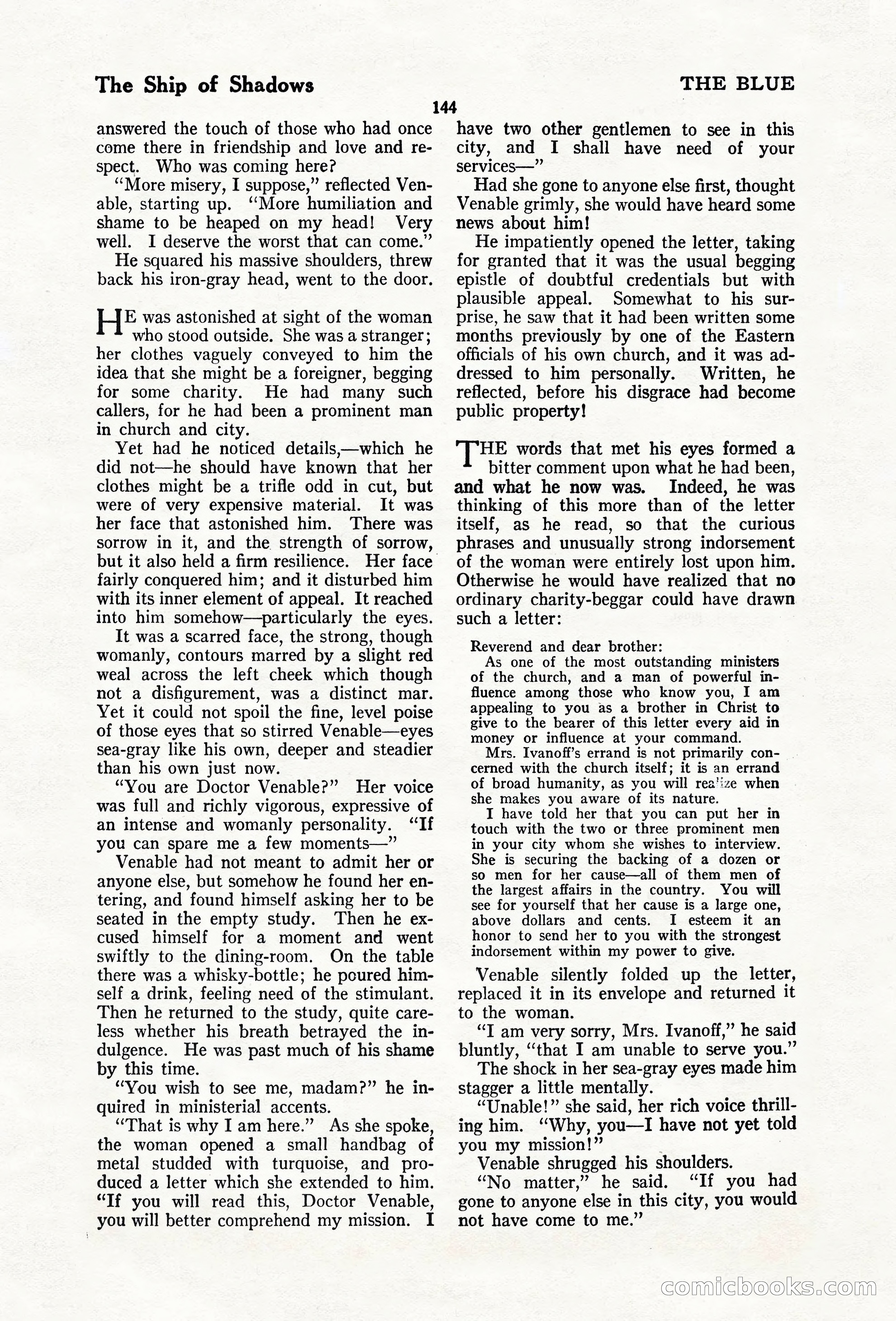 The Blue Book Magazine, February 1920 — page 150 of 210