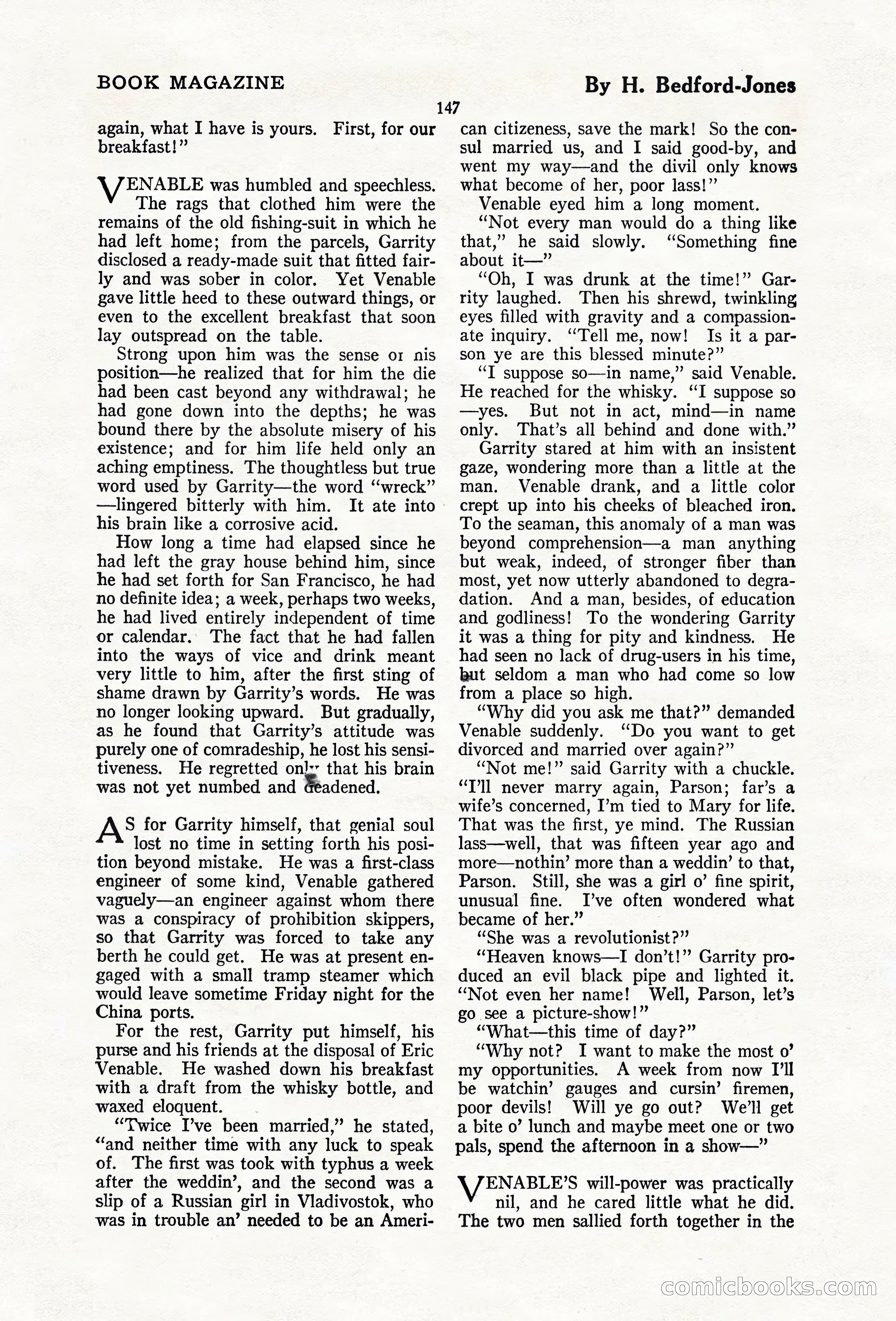 The Blue Book Magazine, February 1920 — page 153 of 210