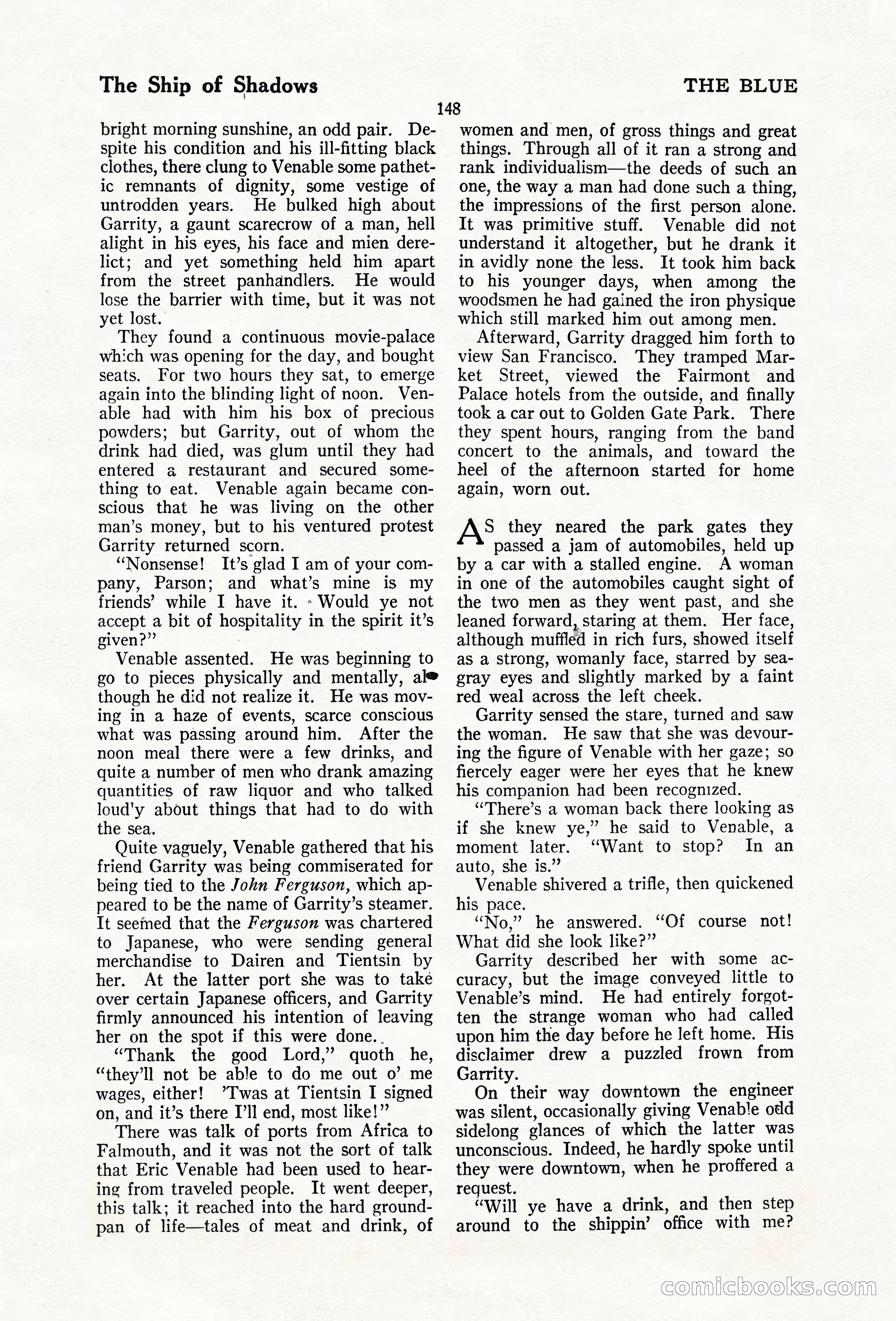 The Blue Book Magazine, February 1920 — page 154 of 210