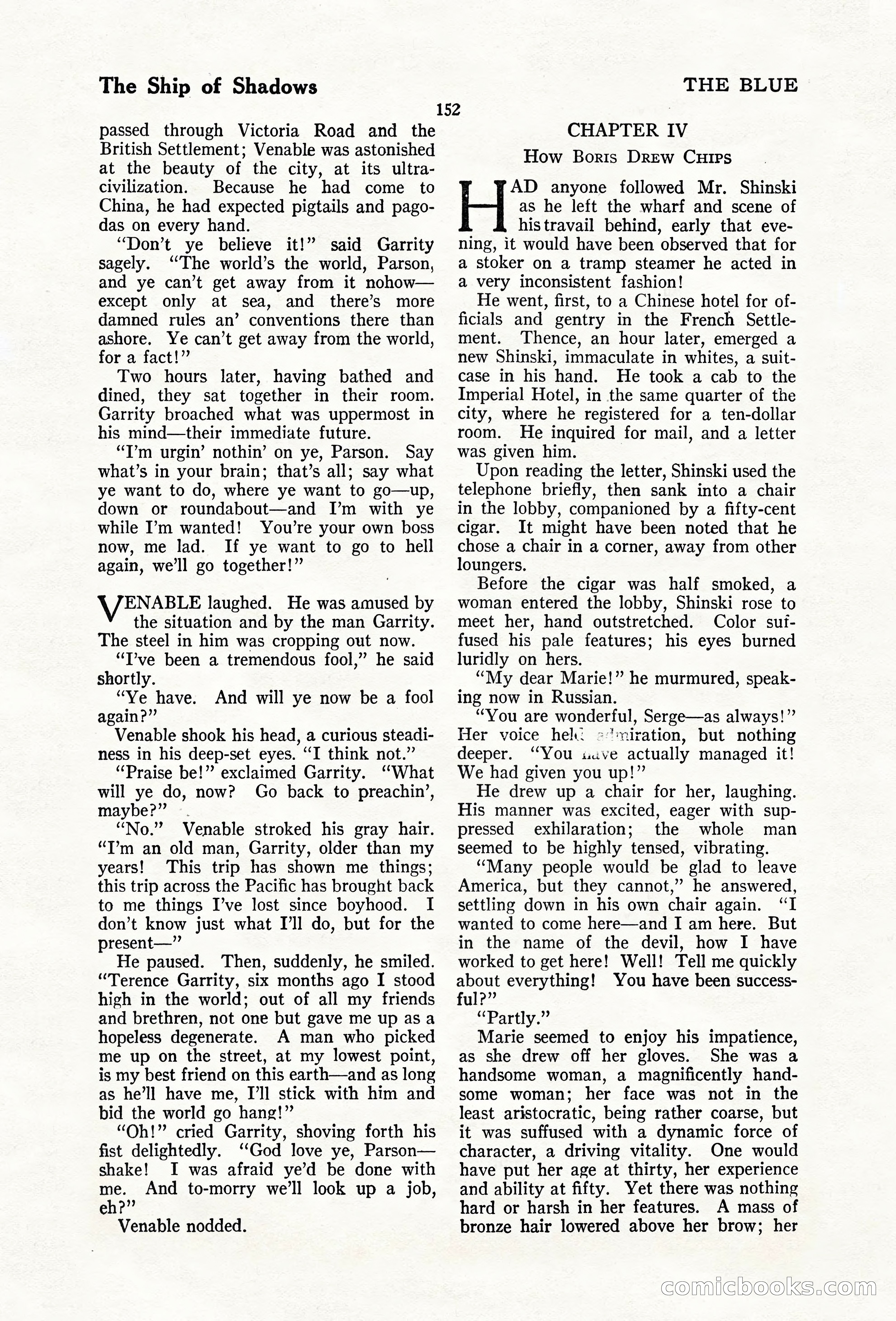 The Blue Book Magazine, February 1920 — page 158 of 210