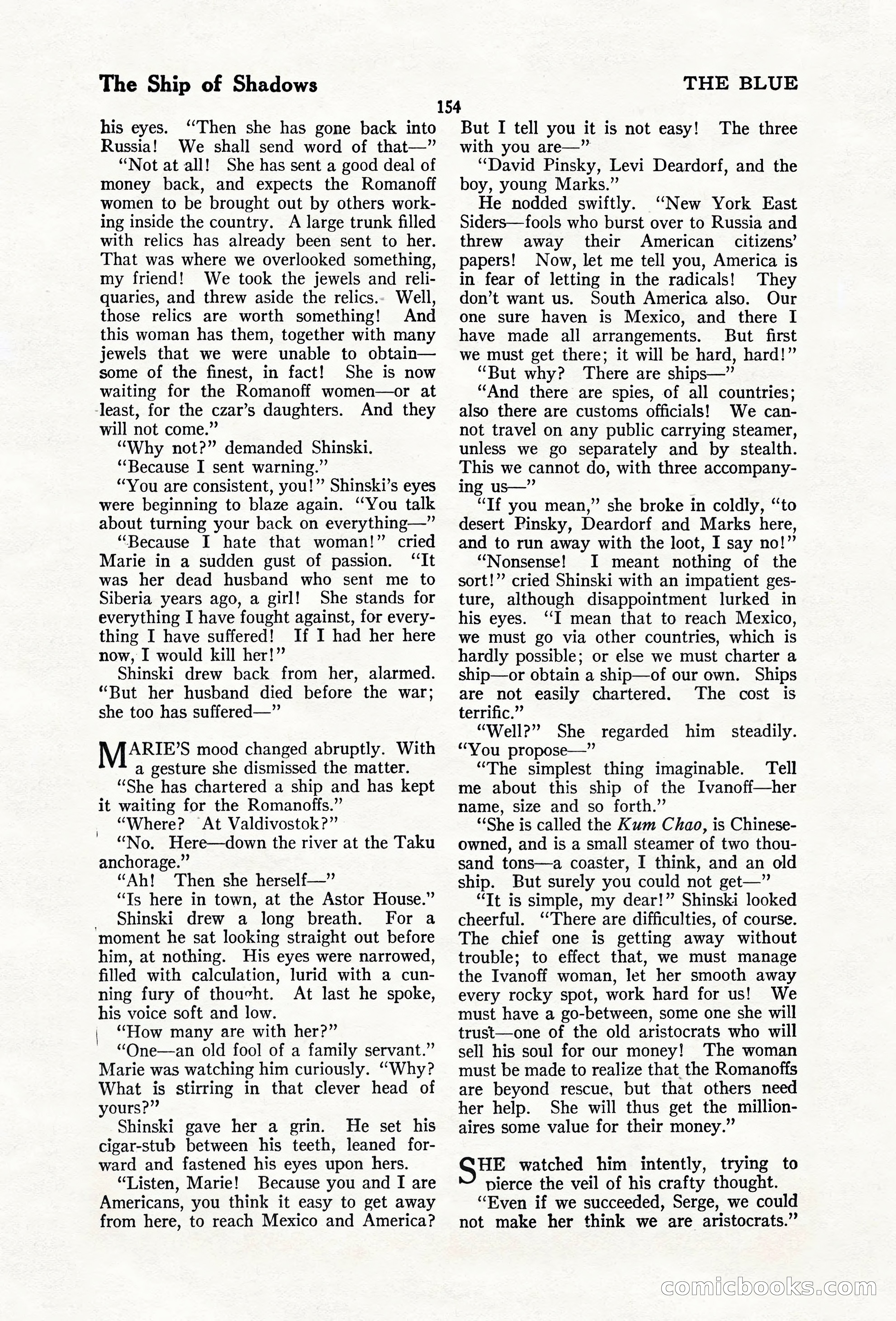 The Blue Book Magazine, February 1920 — page 160 of 210