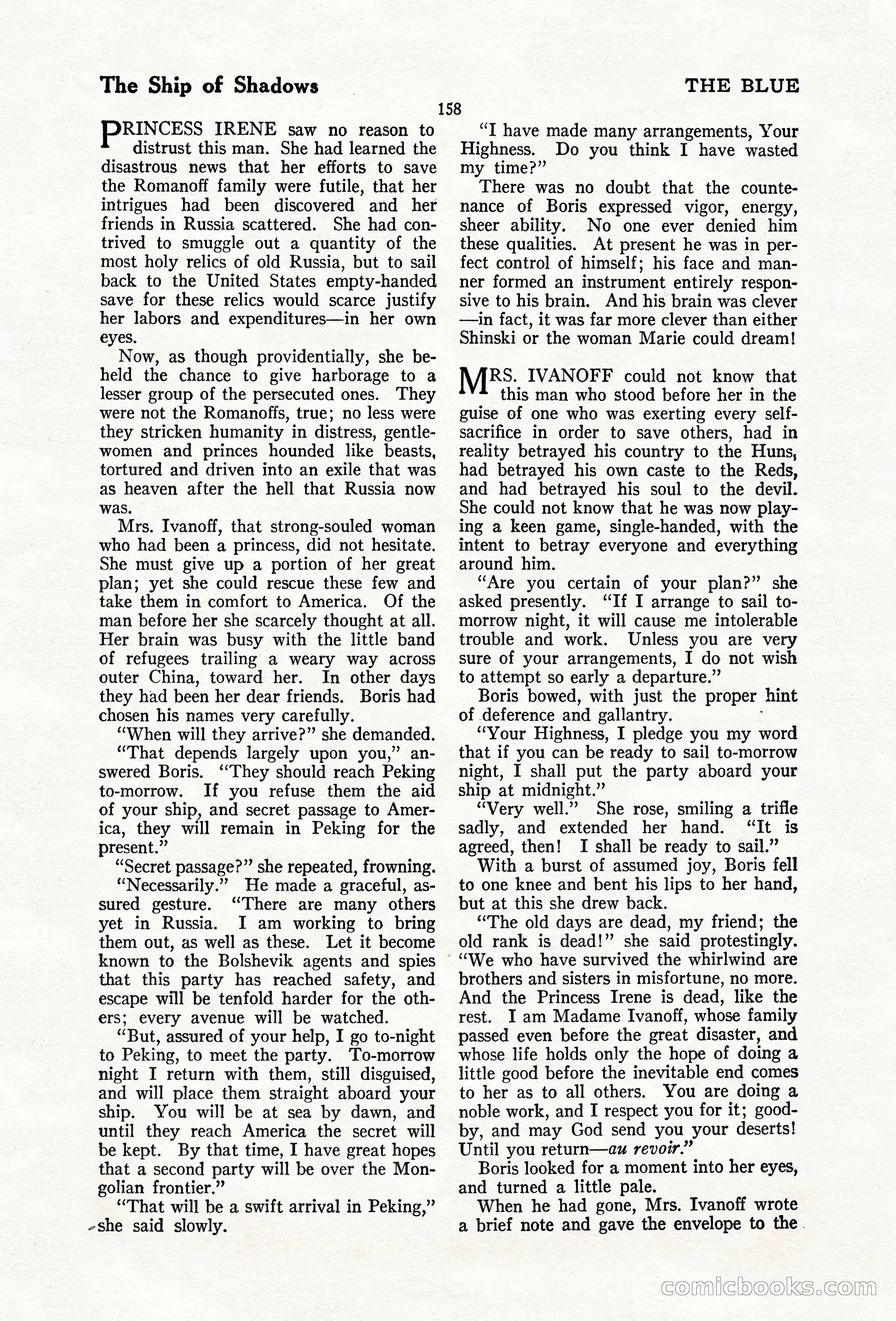 The Blue Book Magazine, February 1920 — page 164 of 210