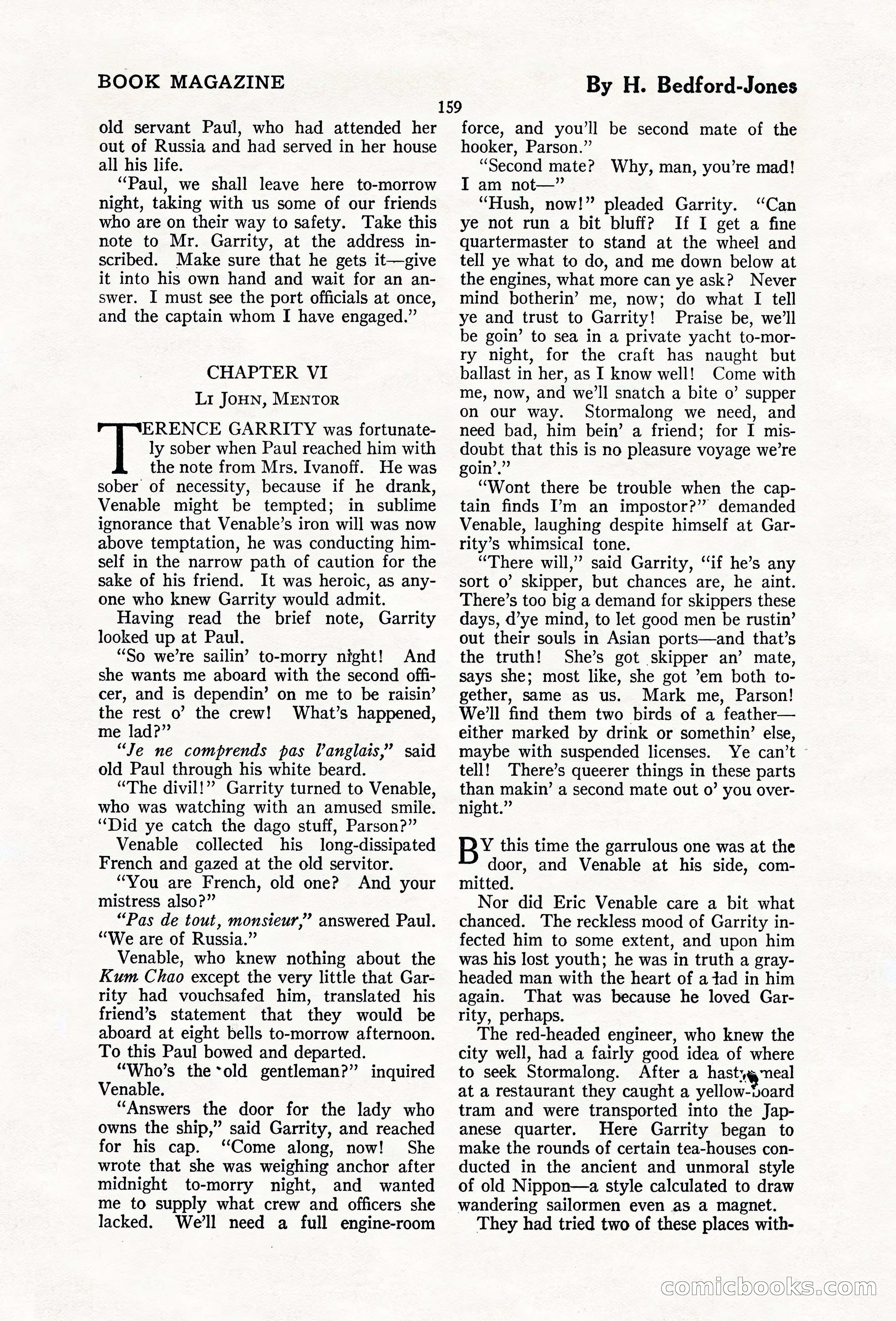 The Blue Book Magazine, February 1920 — page 165 of 210