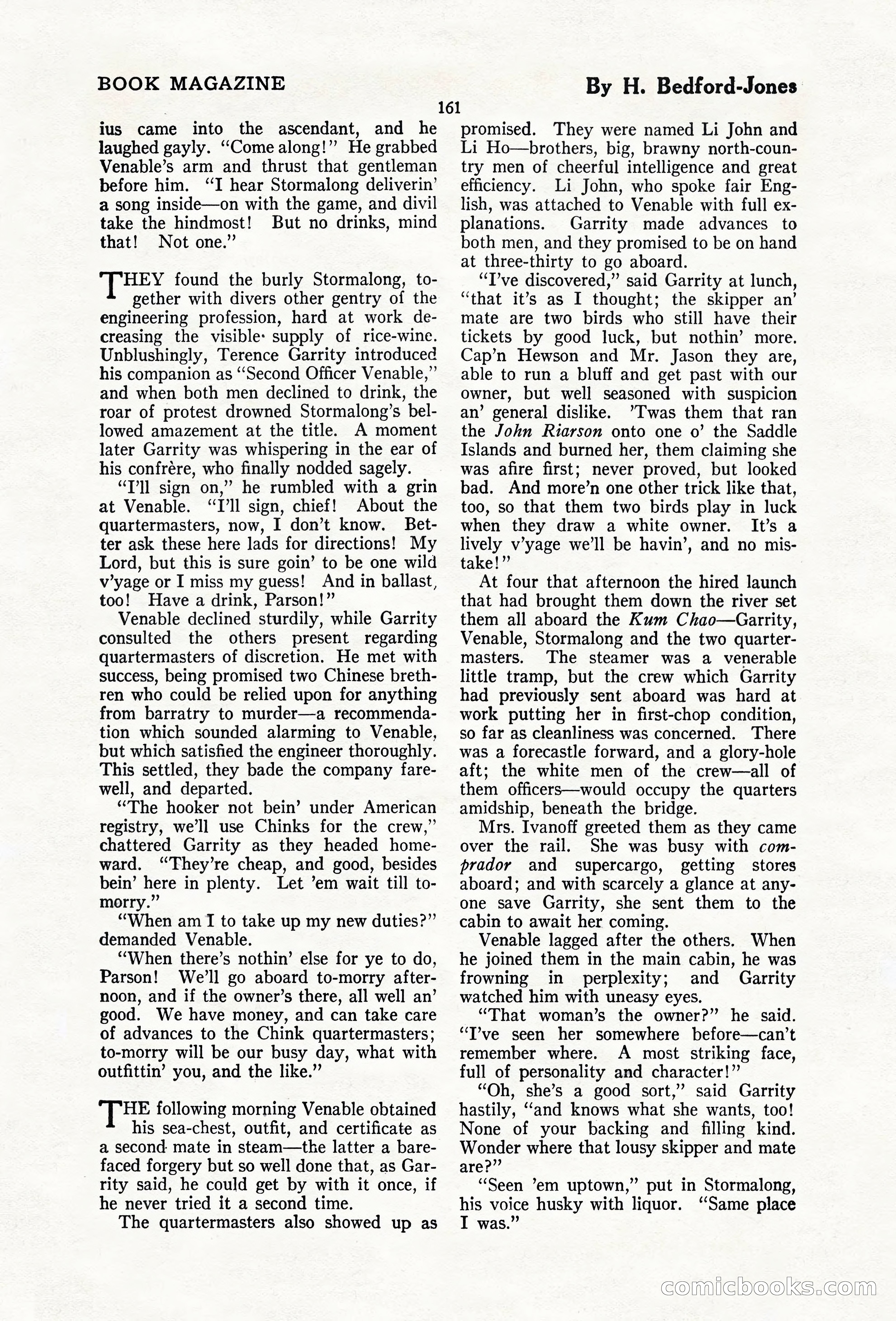 The Blue Book Magazine, February 1920 — page 167 of 210