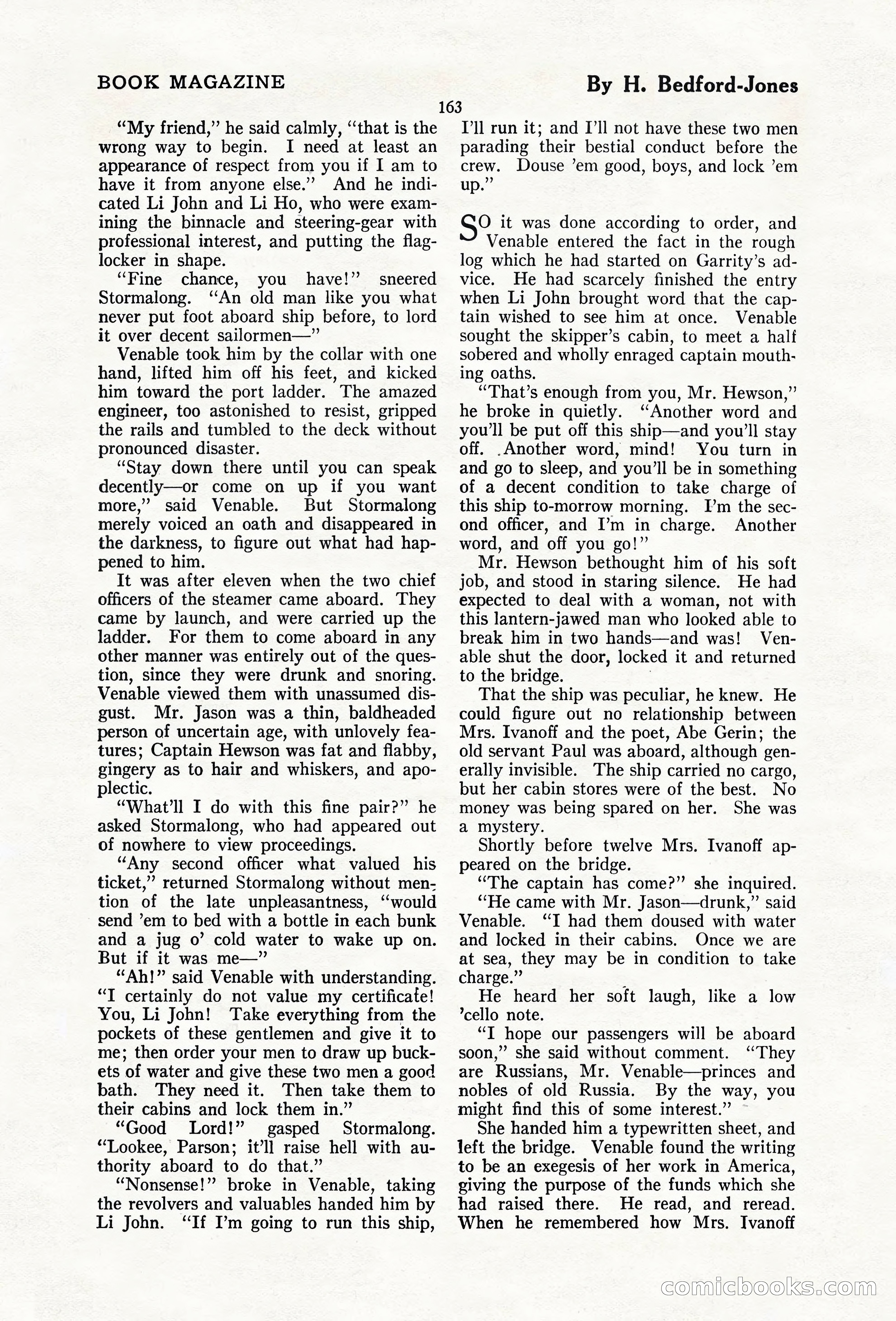 The Blue Book Magazine, February 1920 — page 169 of 210