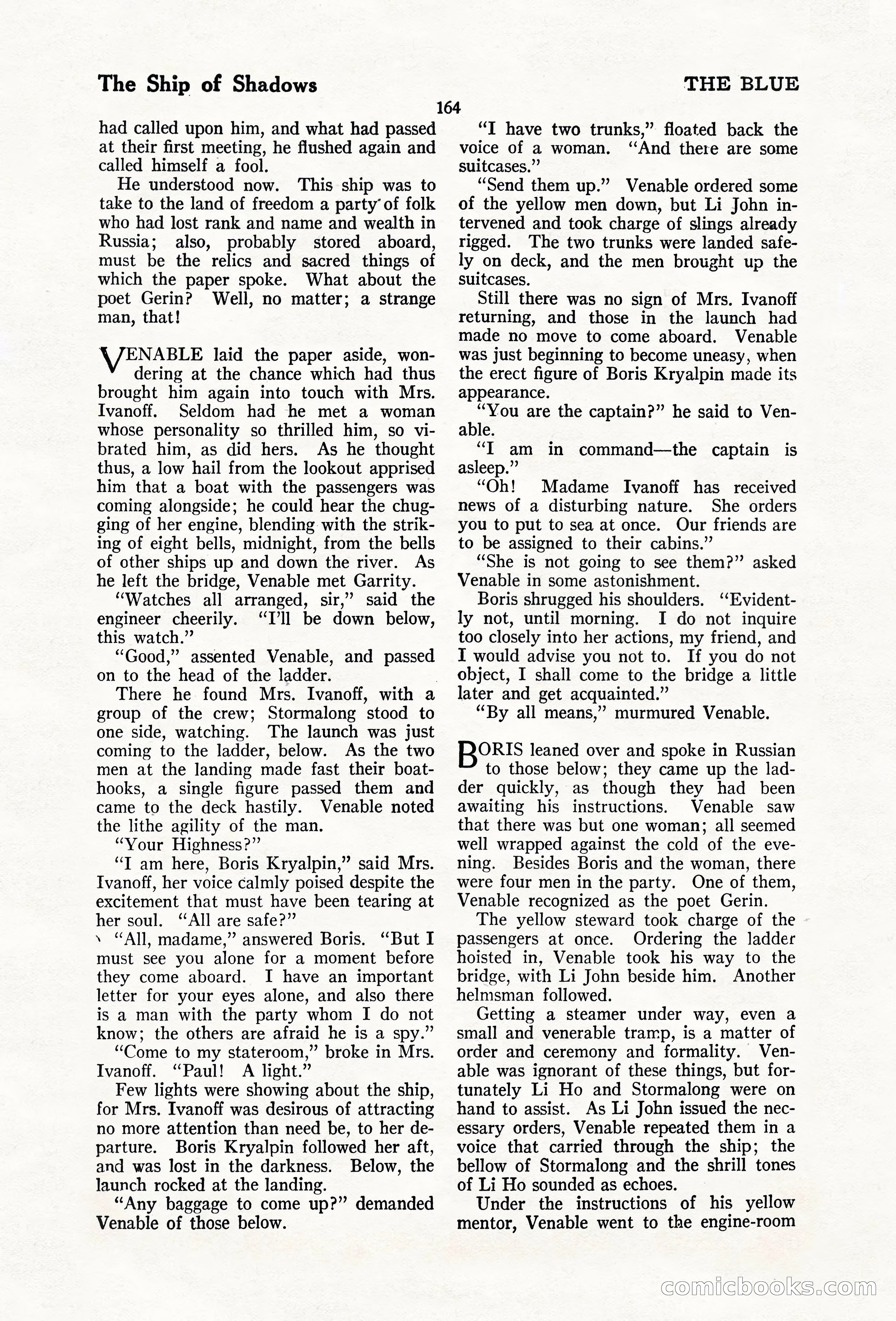 The Blue Book Magazine, February 1920 — page 170 of 210