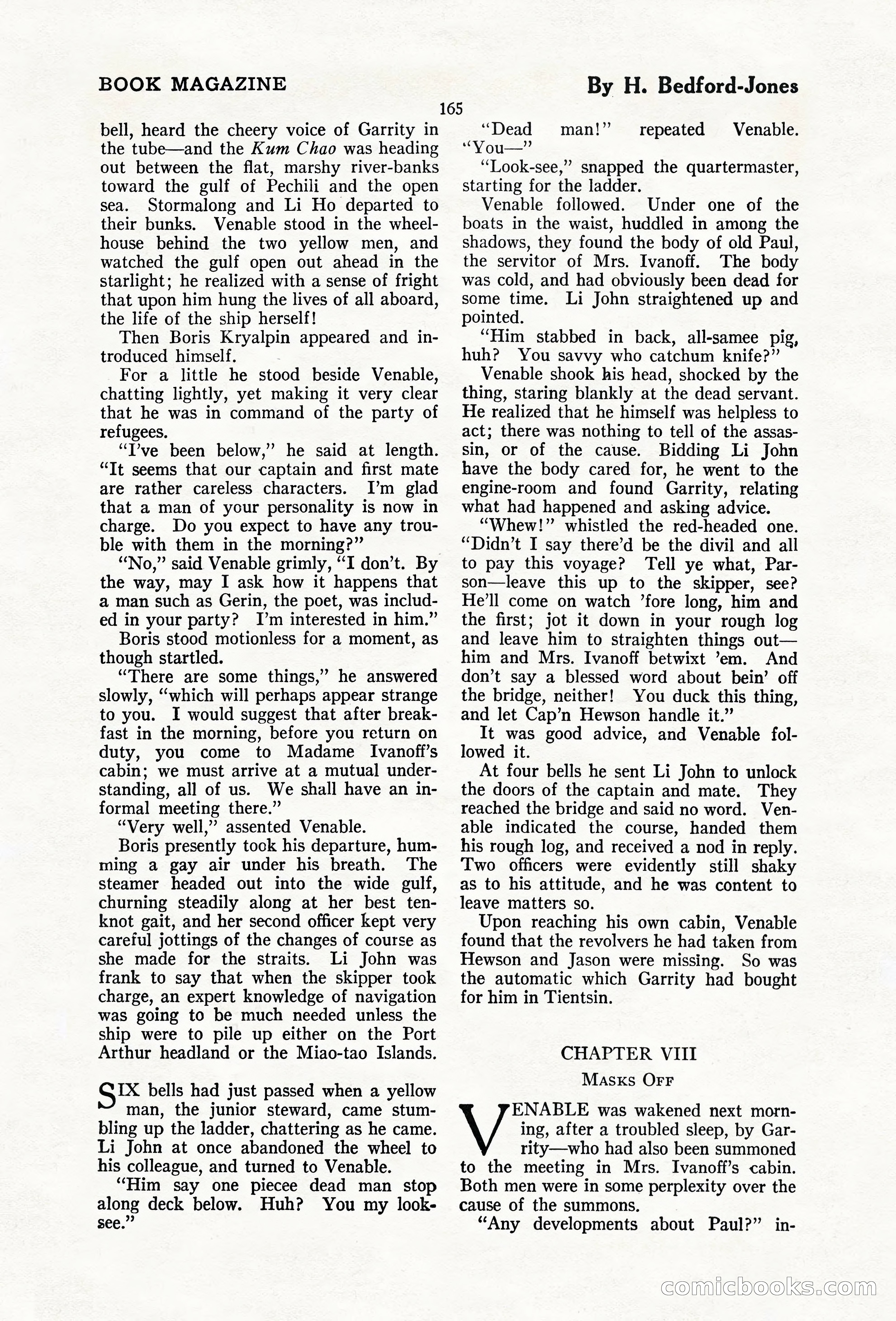 The Blue Book Magazine, February 1920 — page 171 of 210
