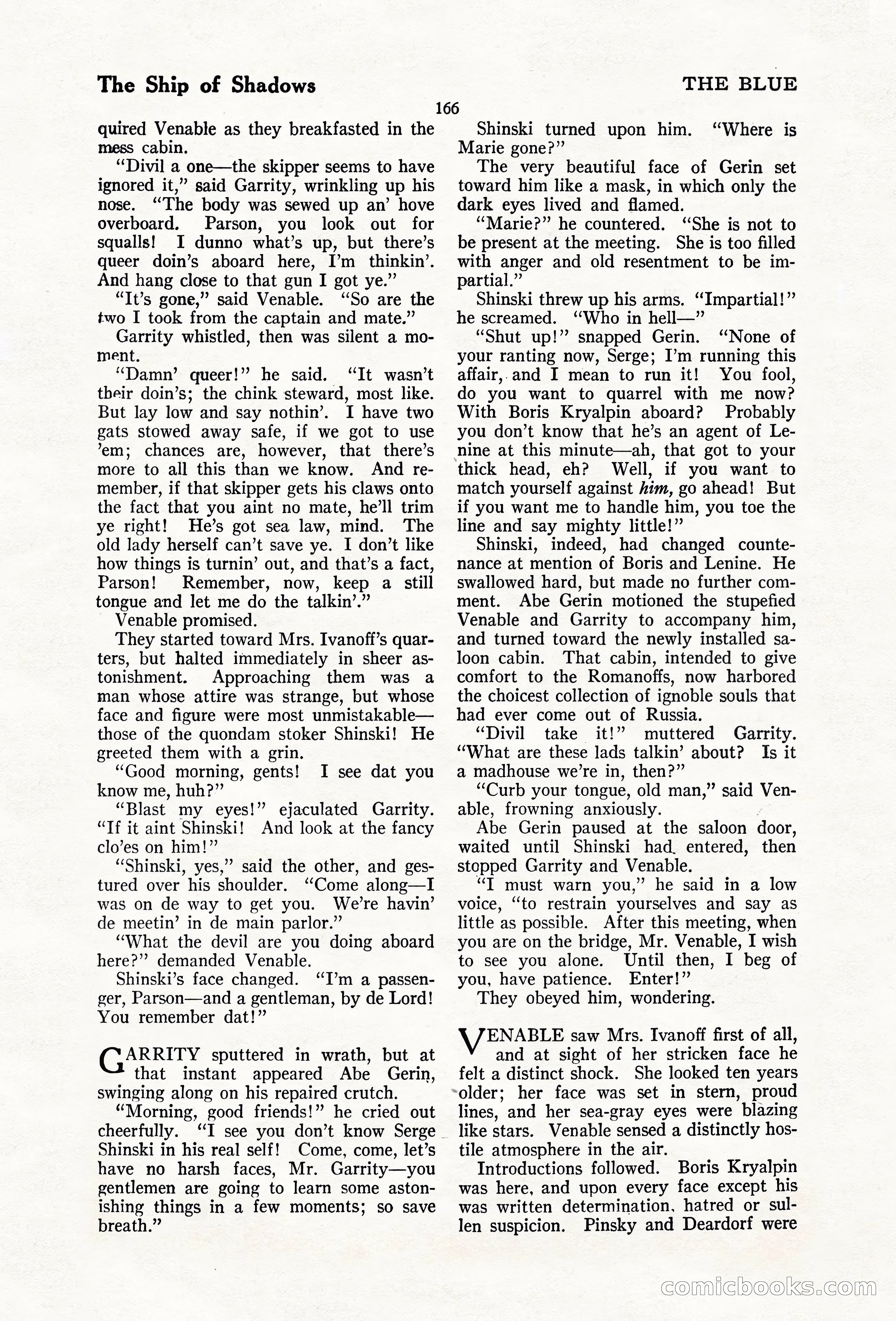 The Blue Book Magazine, February 1920 — page 172 of 210