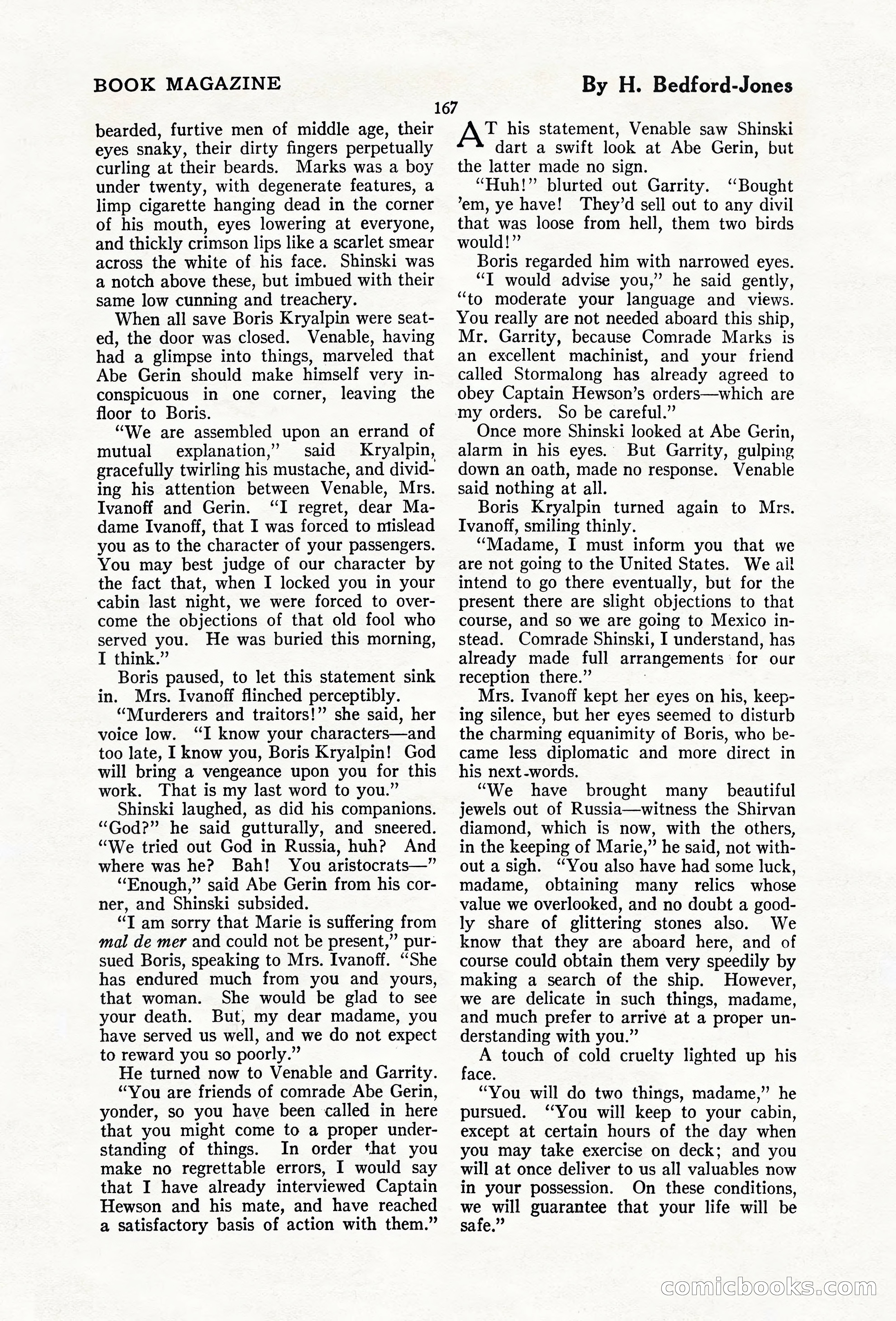 The Blue Book Magazine, February 1920 — page 173 of 210