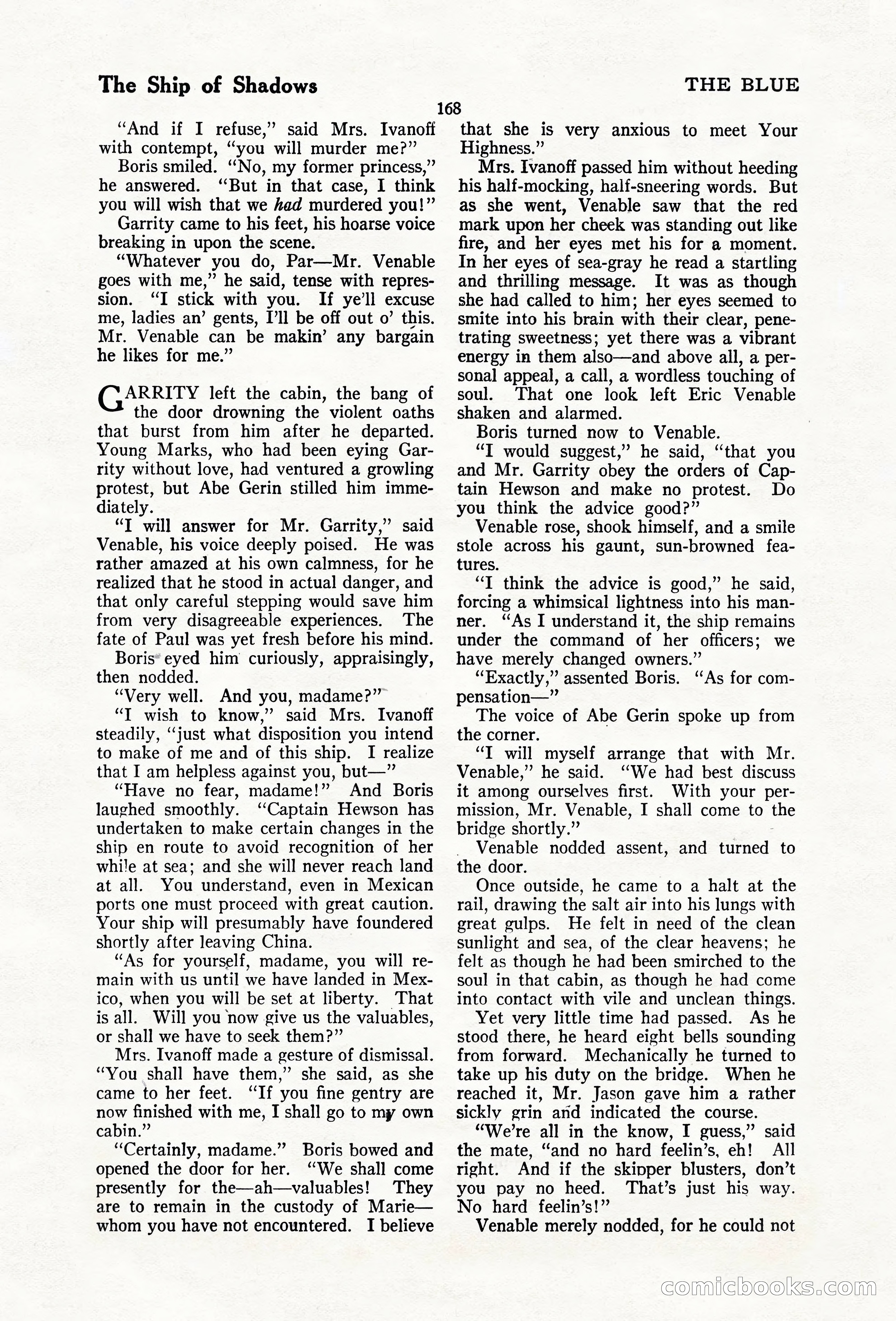 The Blue Book Magazine, February 1920 — page 174 of 210