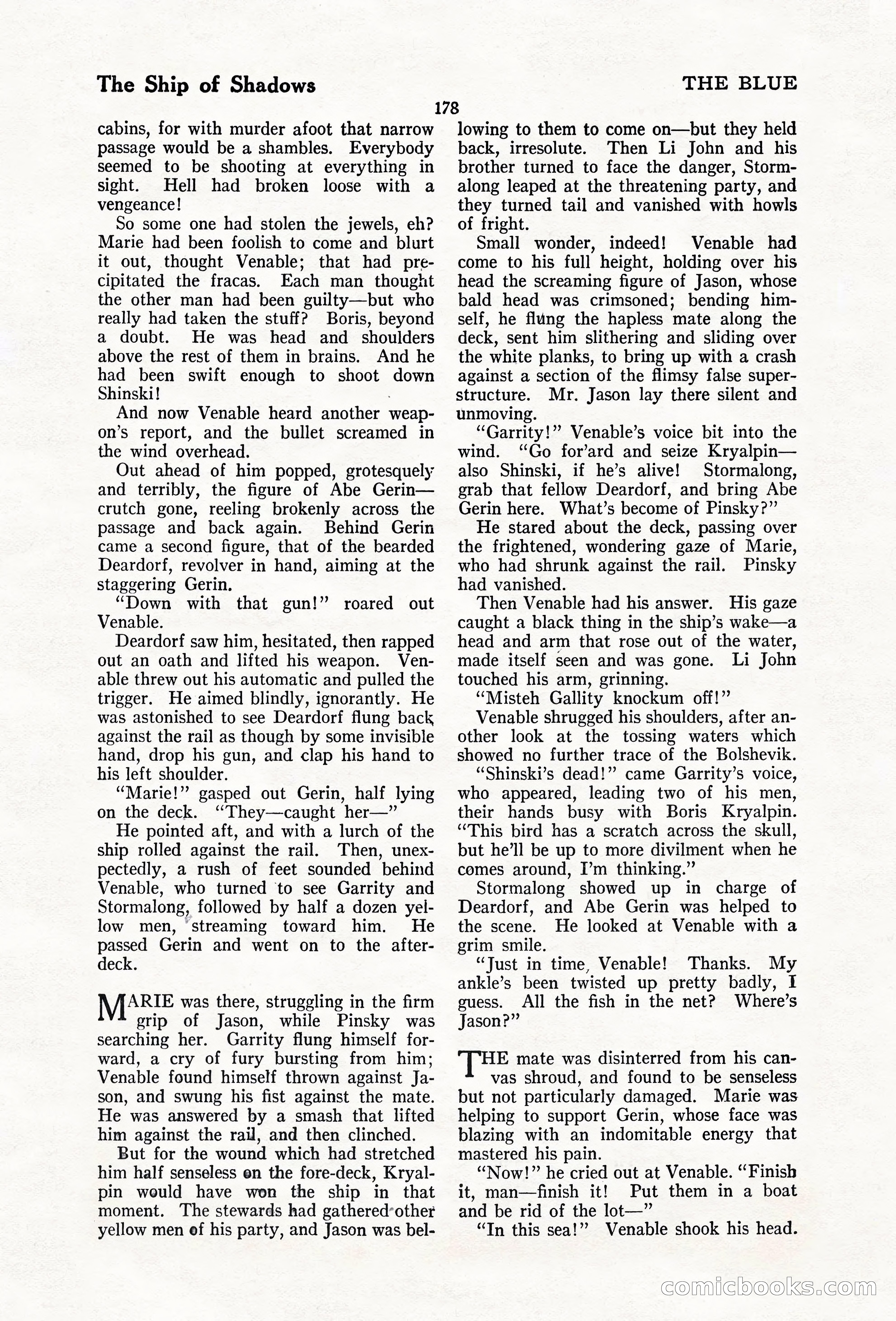 The Blue Book Magazine, February 1920 — page 184 of 210