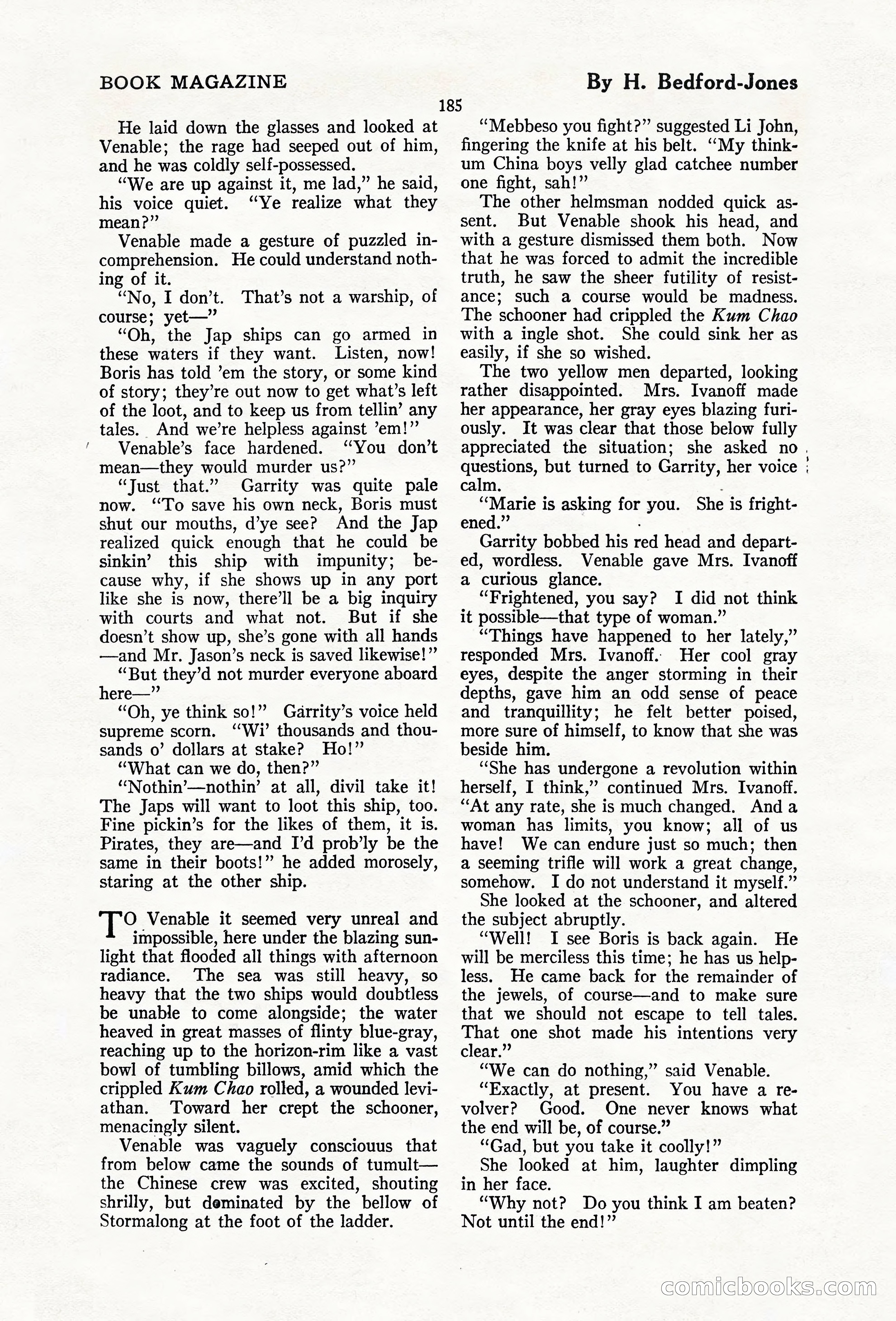 The Blue Book Magazine, February 1920 — page 191 of 210