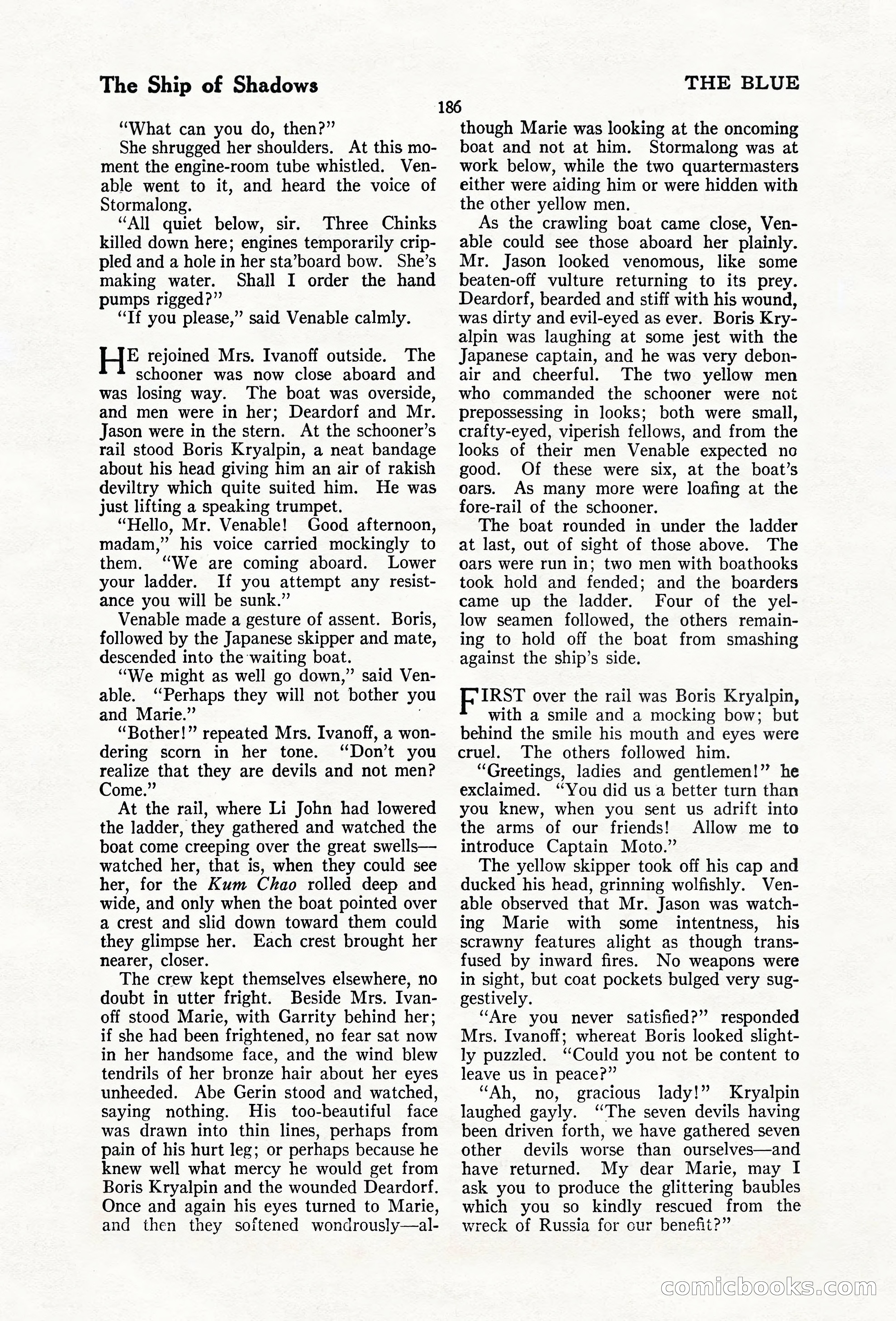 The Blue Book Magazine, February 1920 — page 192 of 210