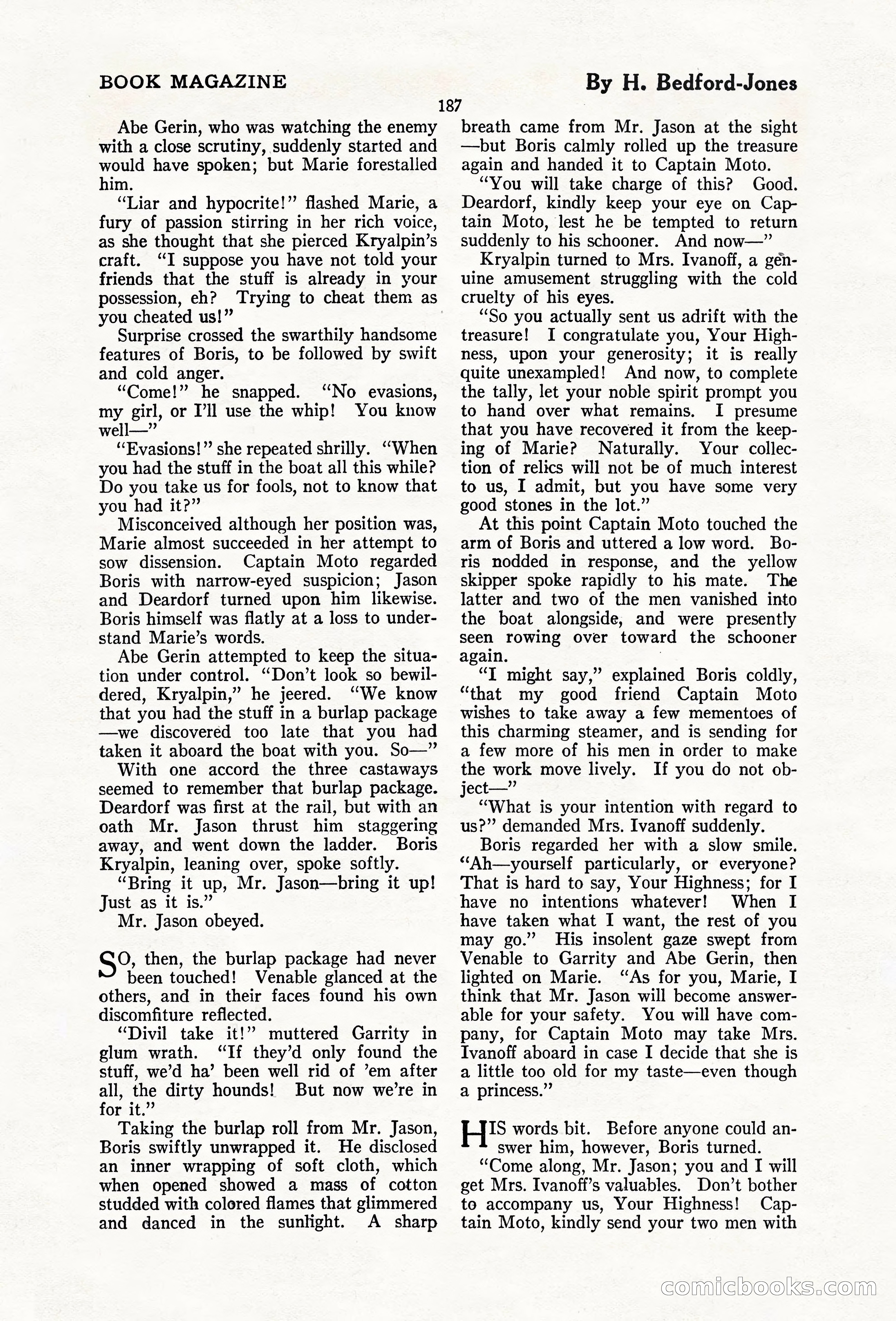 The Blue Book Magazine, February 1920 — page 193 of 210
