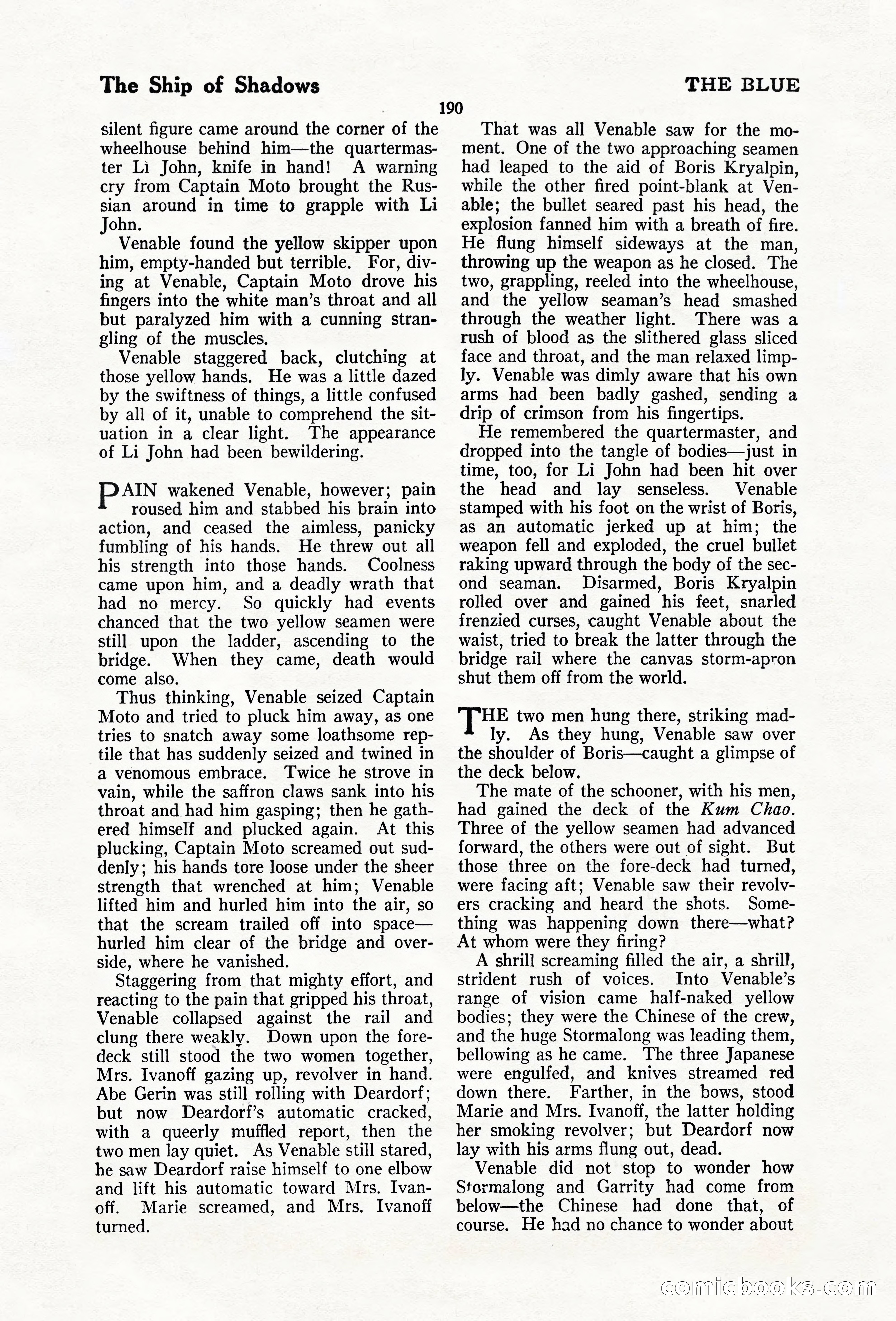 The Blue Book Magazine, February 1920 — page 196 of 210