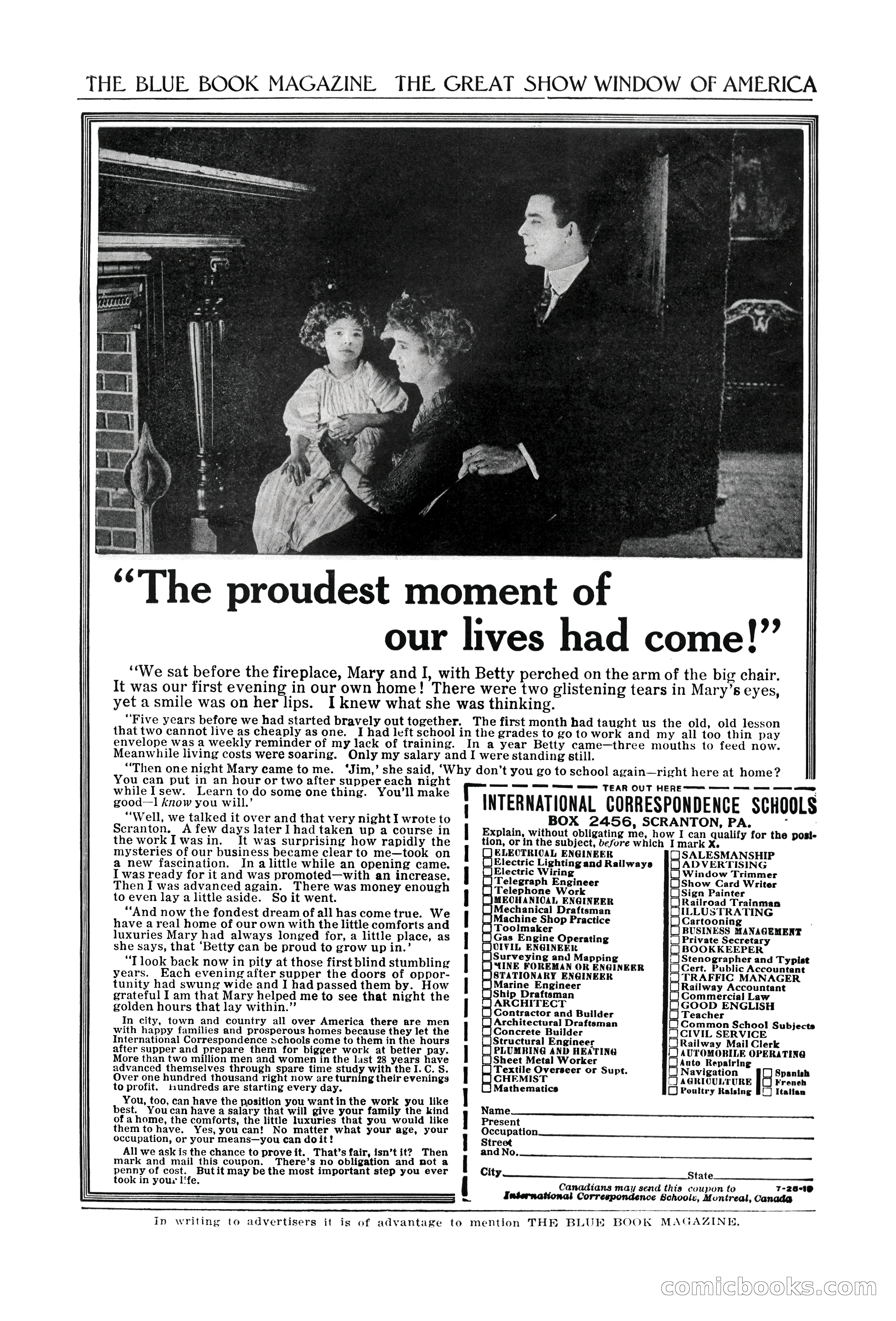 The Blue Book Magazine, February 1920 — page 199 of 210