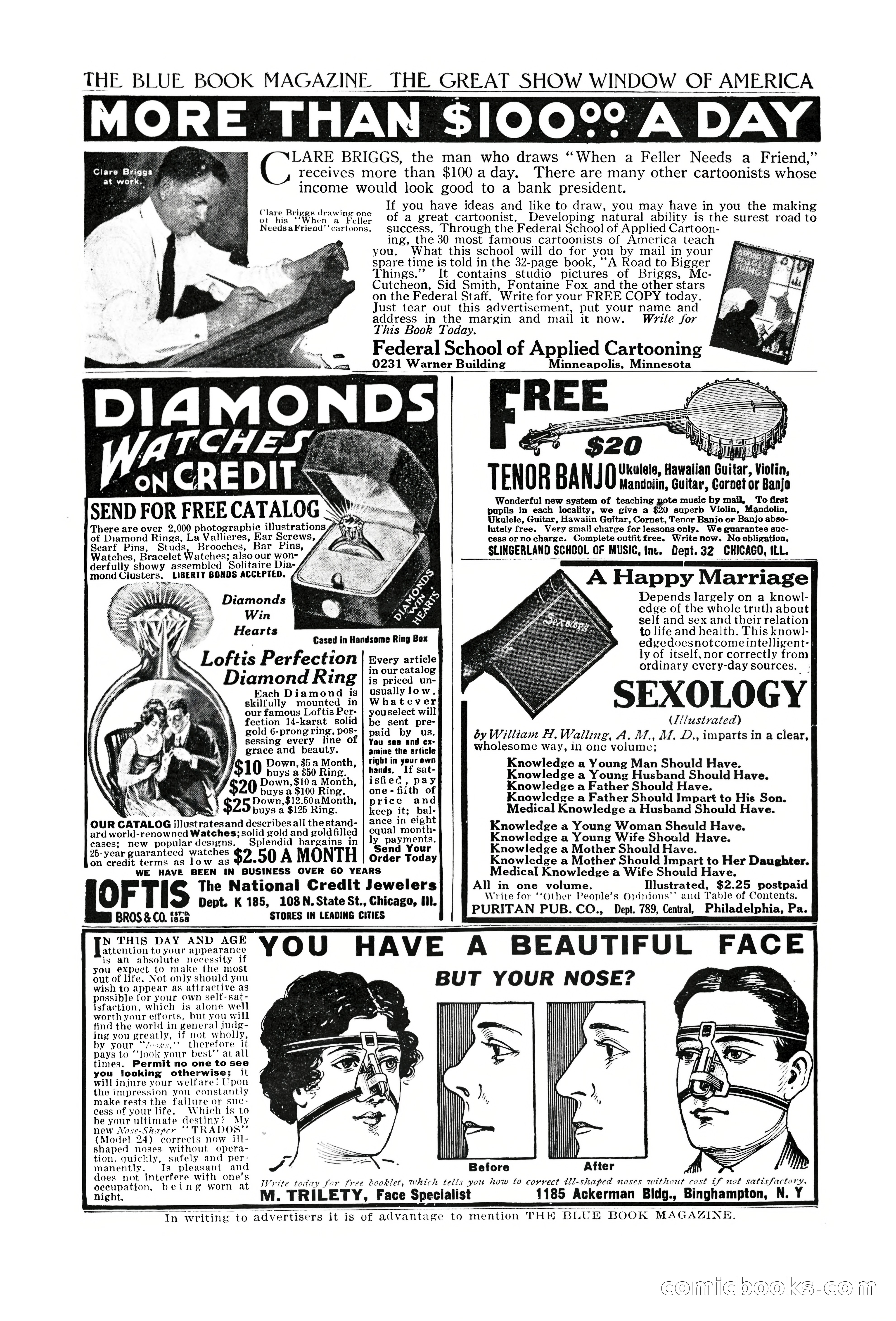 The Blue Book Magazine, February 1920 — page 208 of 210