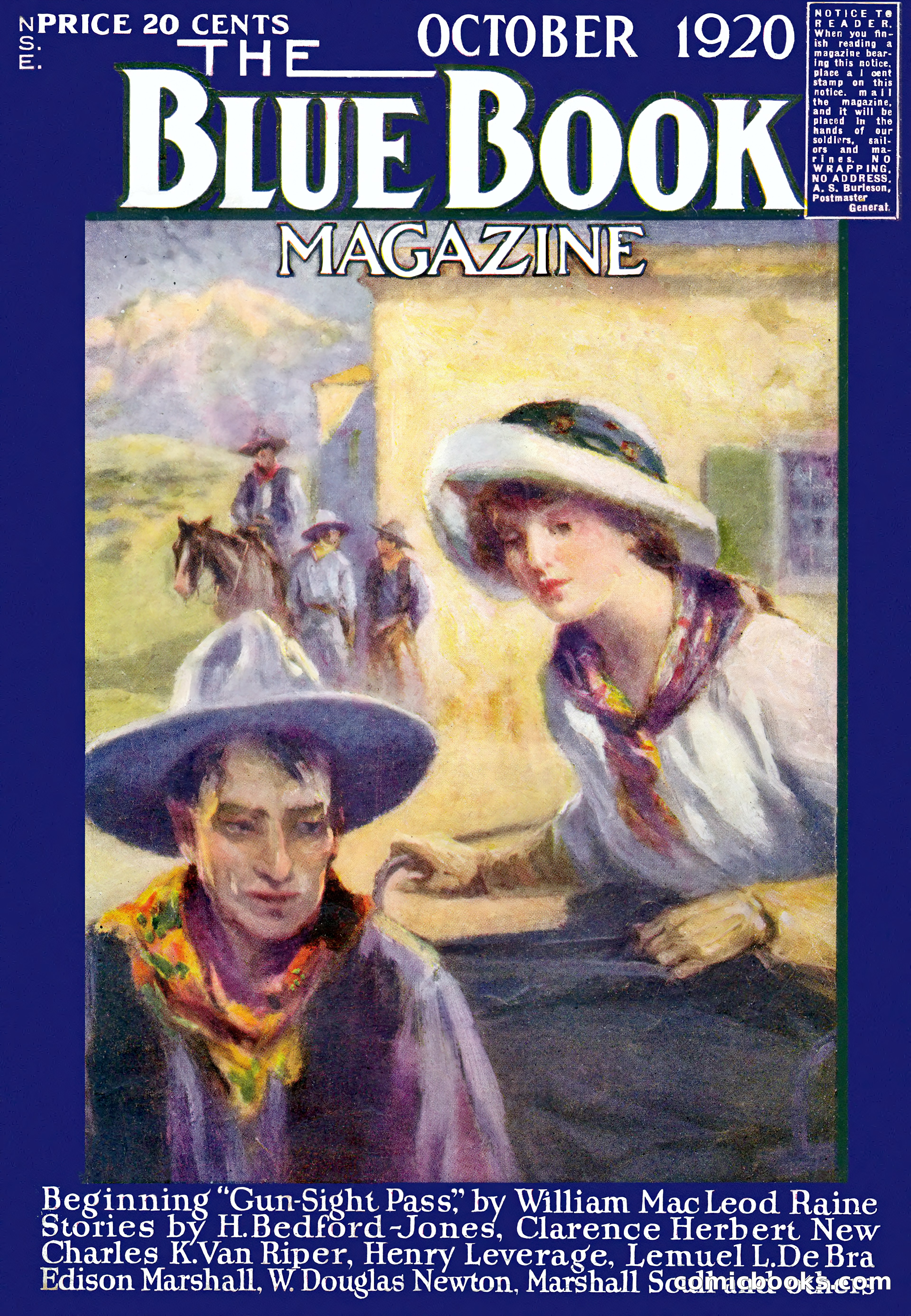 The Blue Book Magazine, October 1920