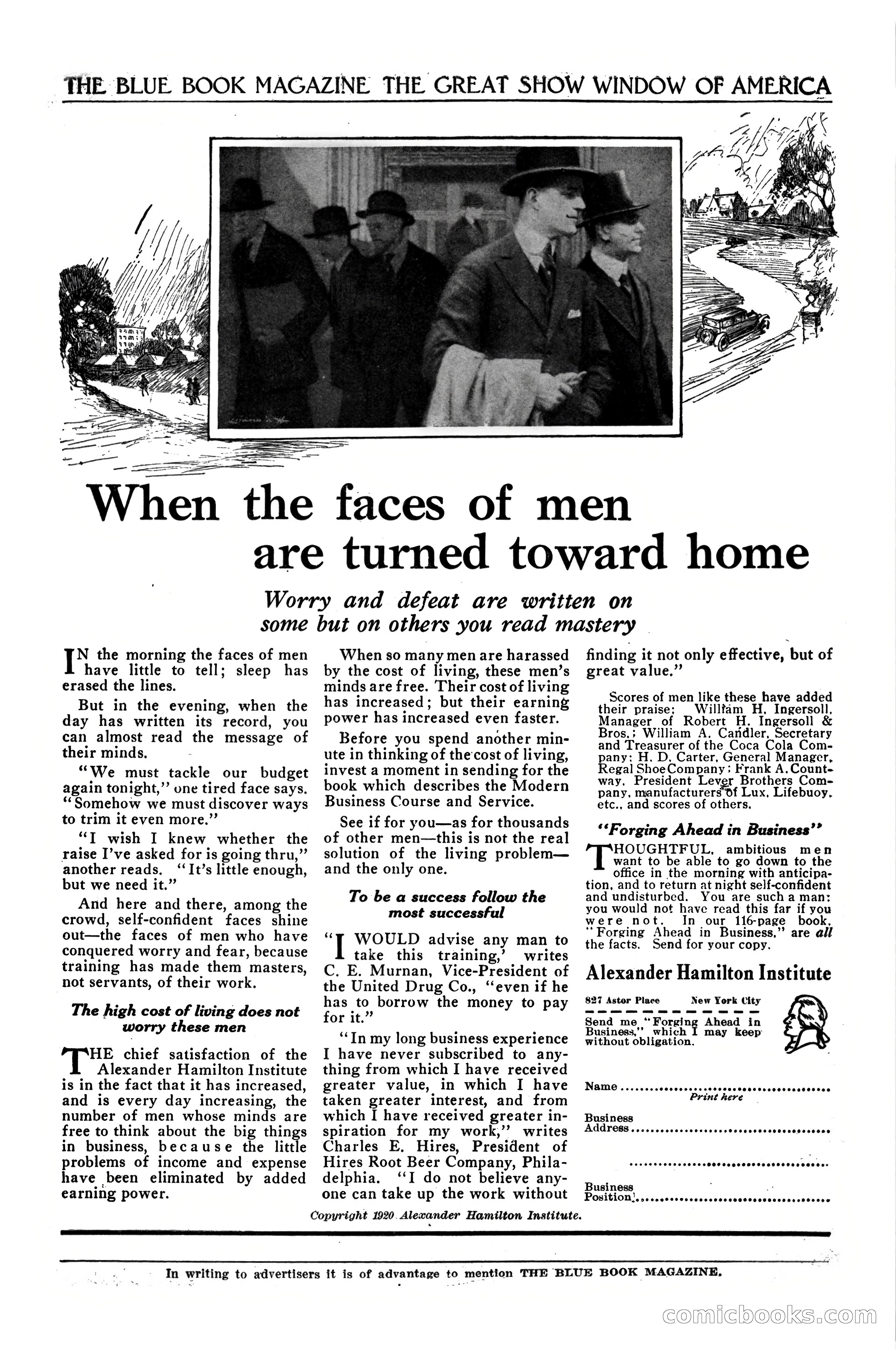 The Blue Book Magazine, October 1920 — page 6 of 212