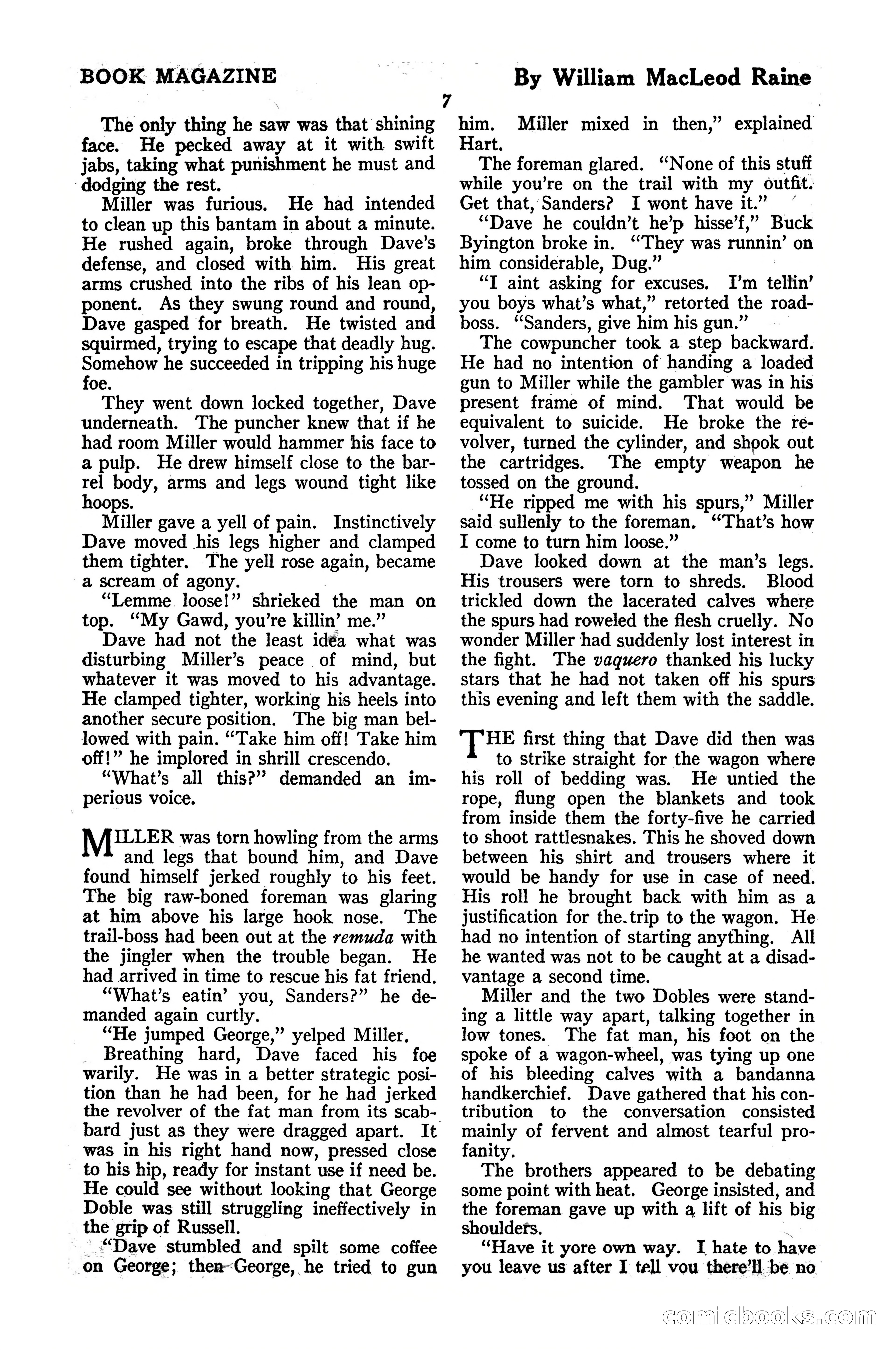 The Blue Book Magazine, October 1920 — page 13 of 212