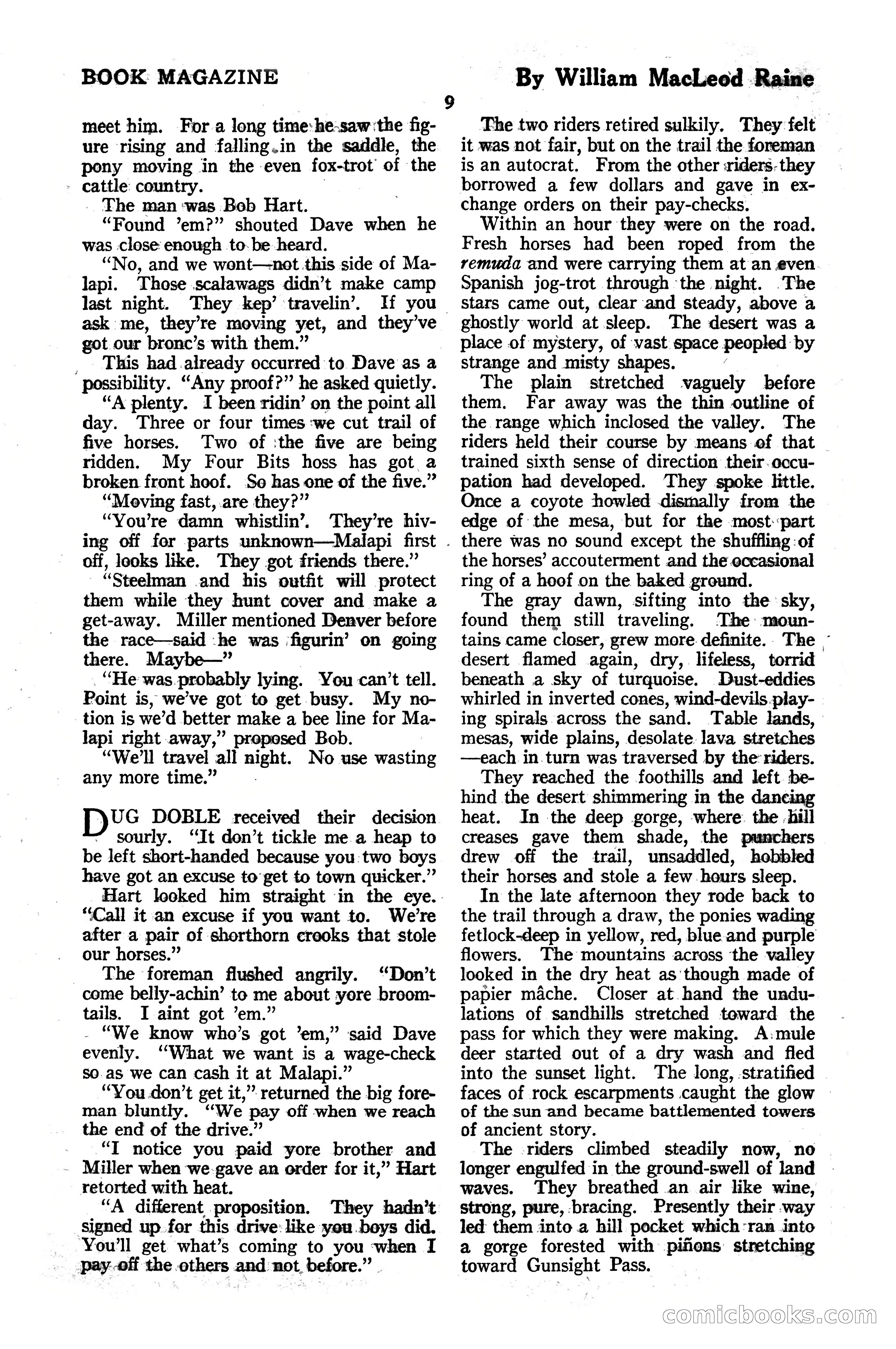 The Blue Book Magazine, October 1920 — page 15 of 212