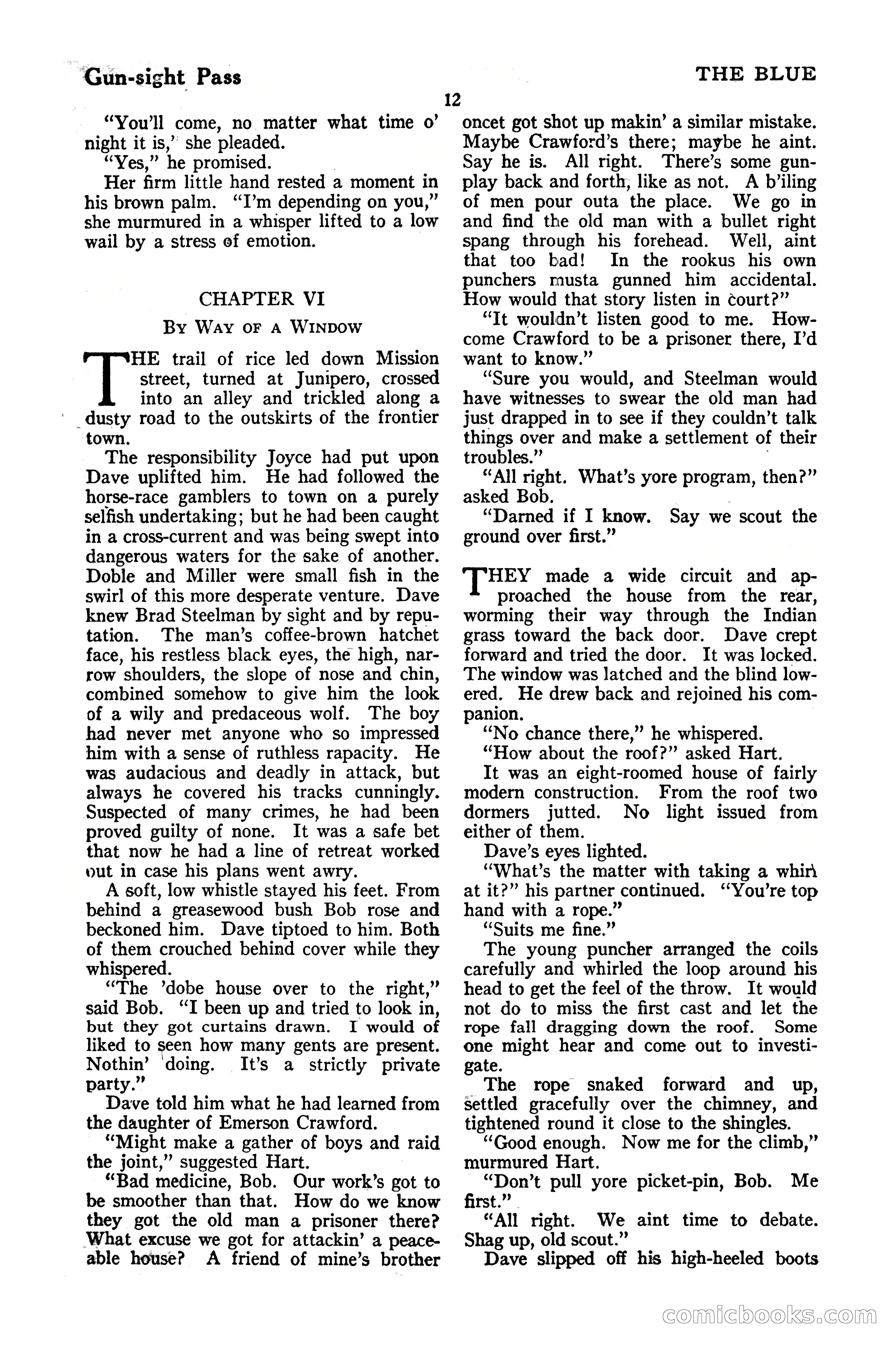 The Blue Book Magazine, October 1920 — page 18 of 212