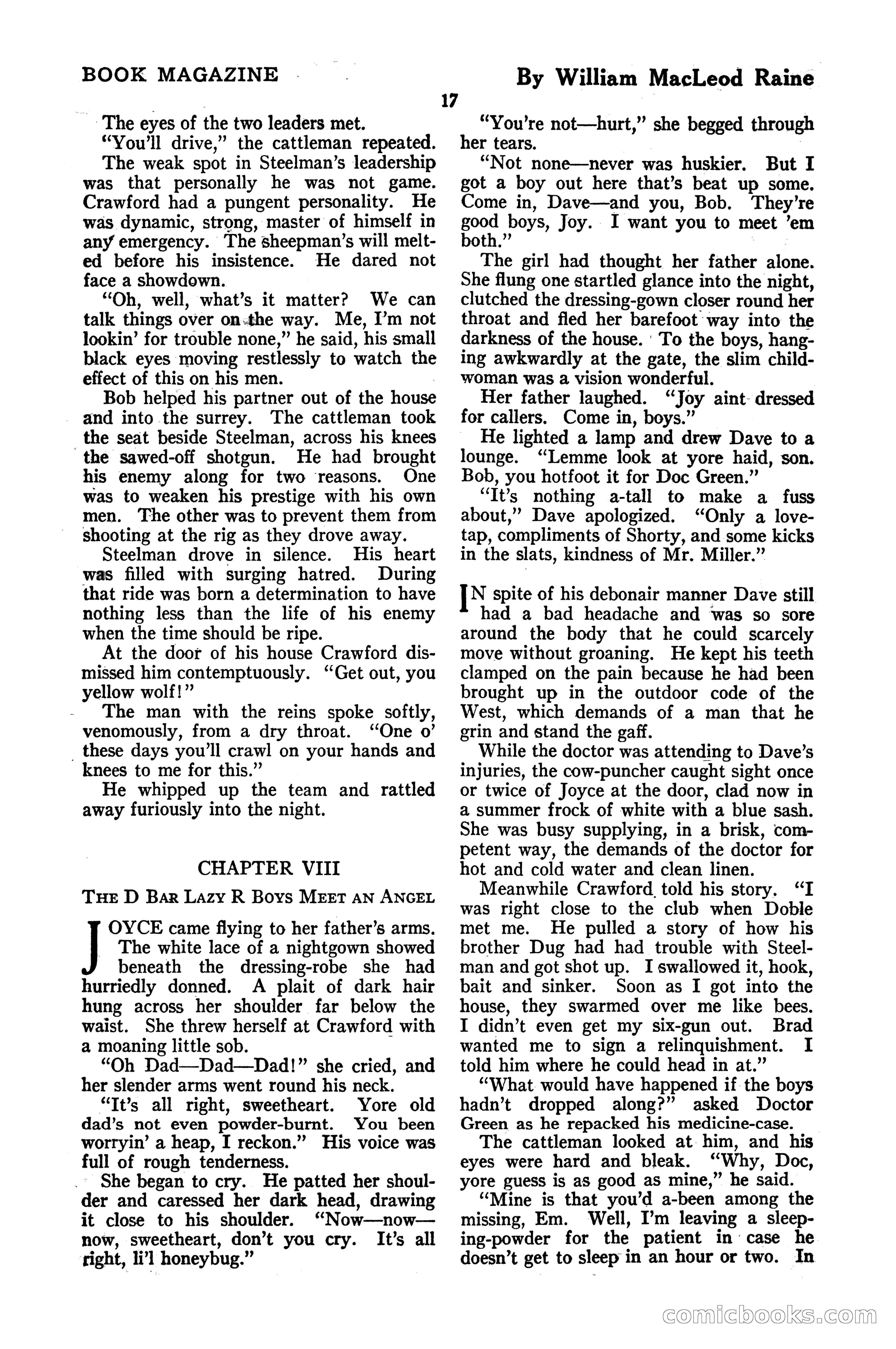 The Blue Book Magazine, October 1920 — page 23 of 212