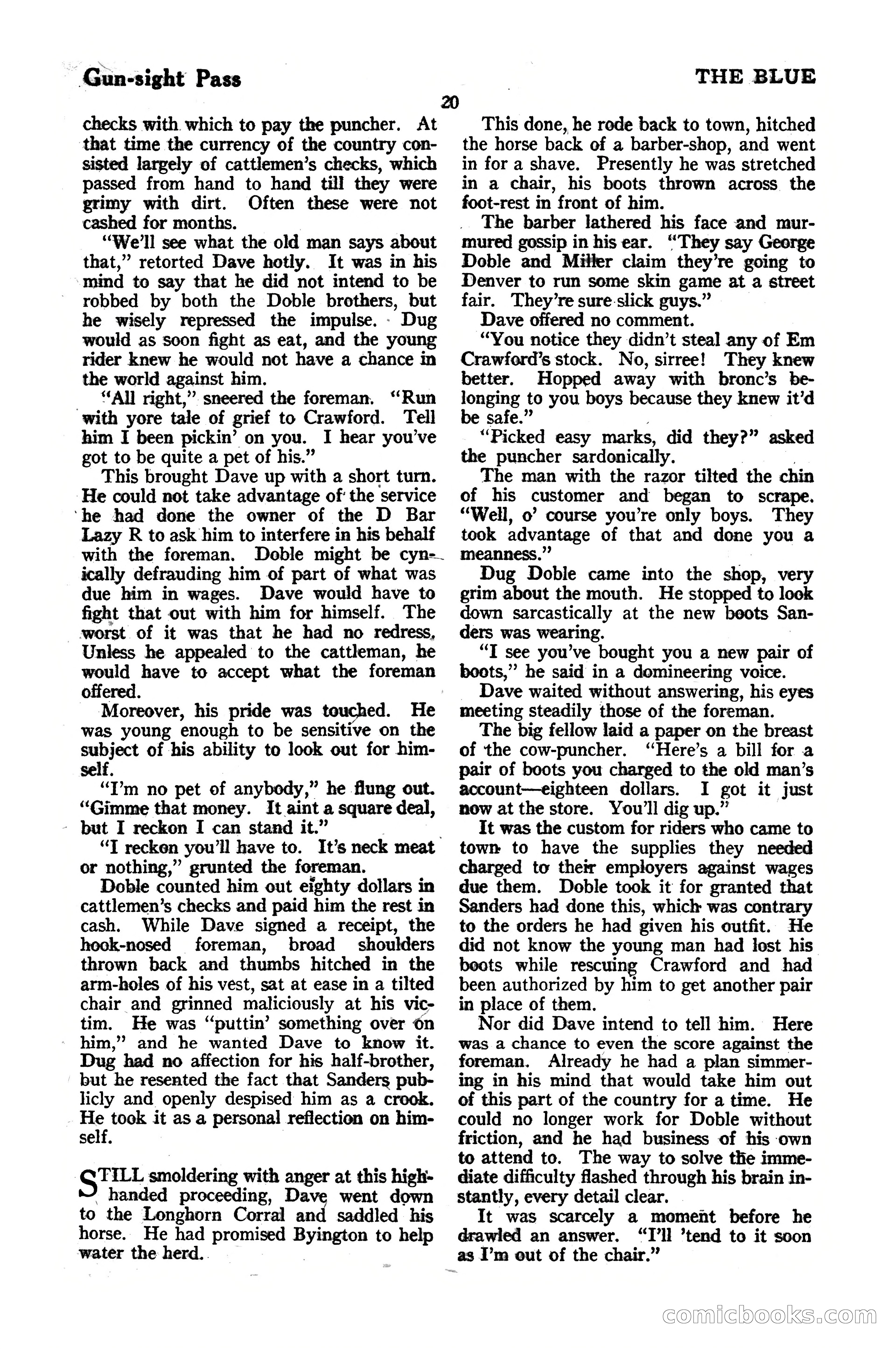 The Blue Book Magazine, October 1920 — page 26 of 212