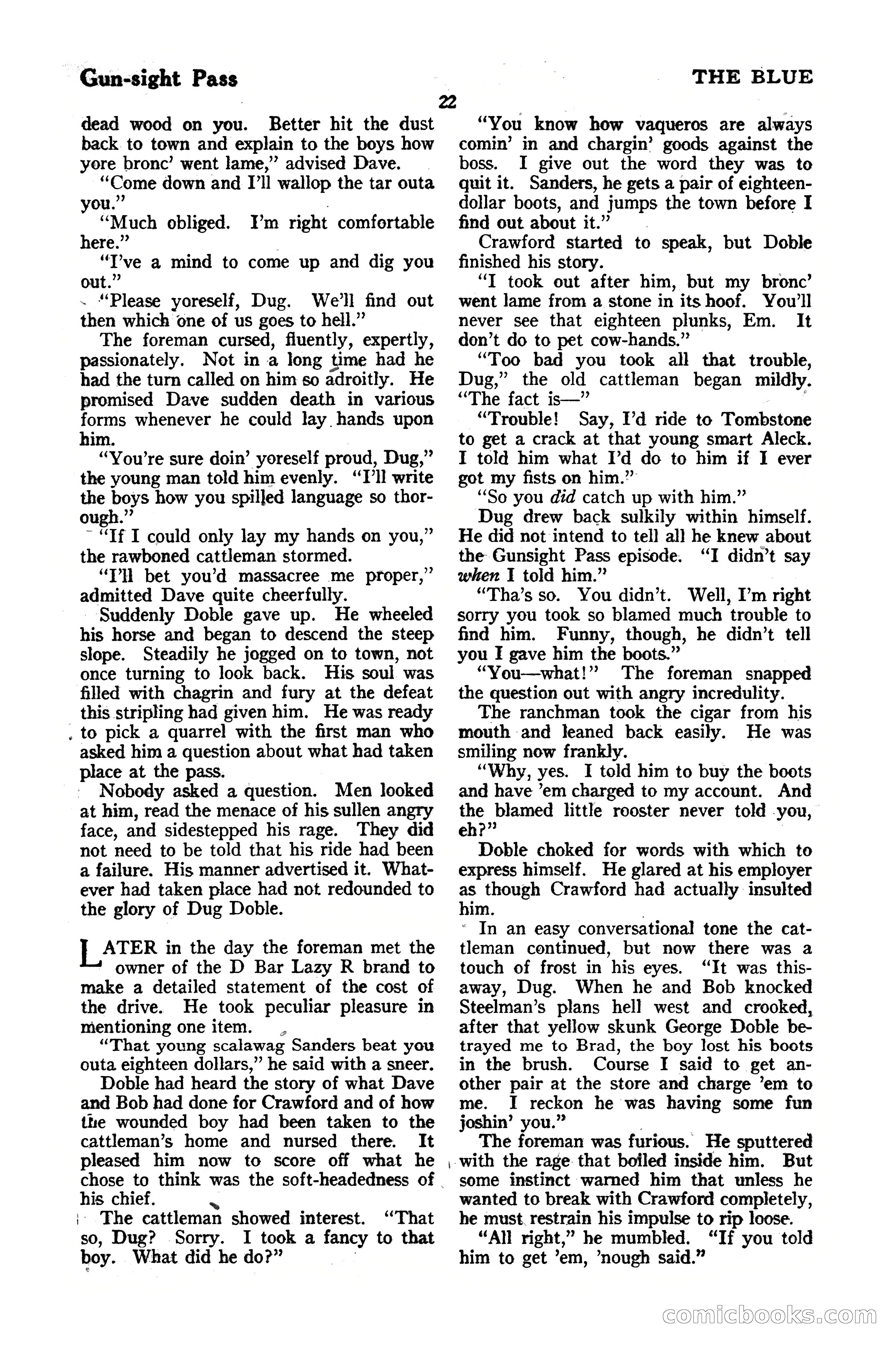 The Blue Book Magazine, October 1920 — page 28 of 212