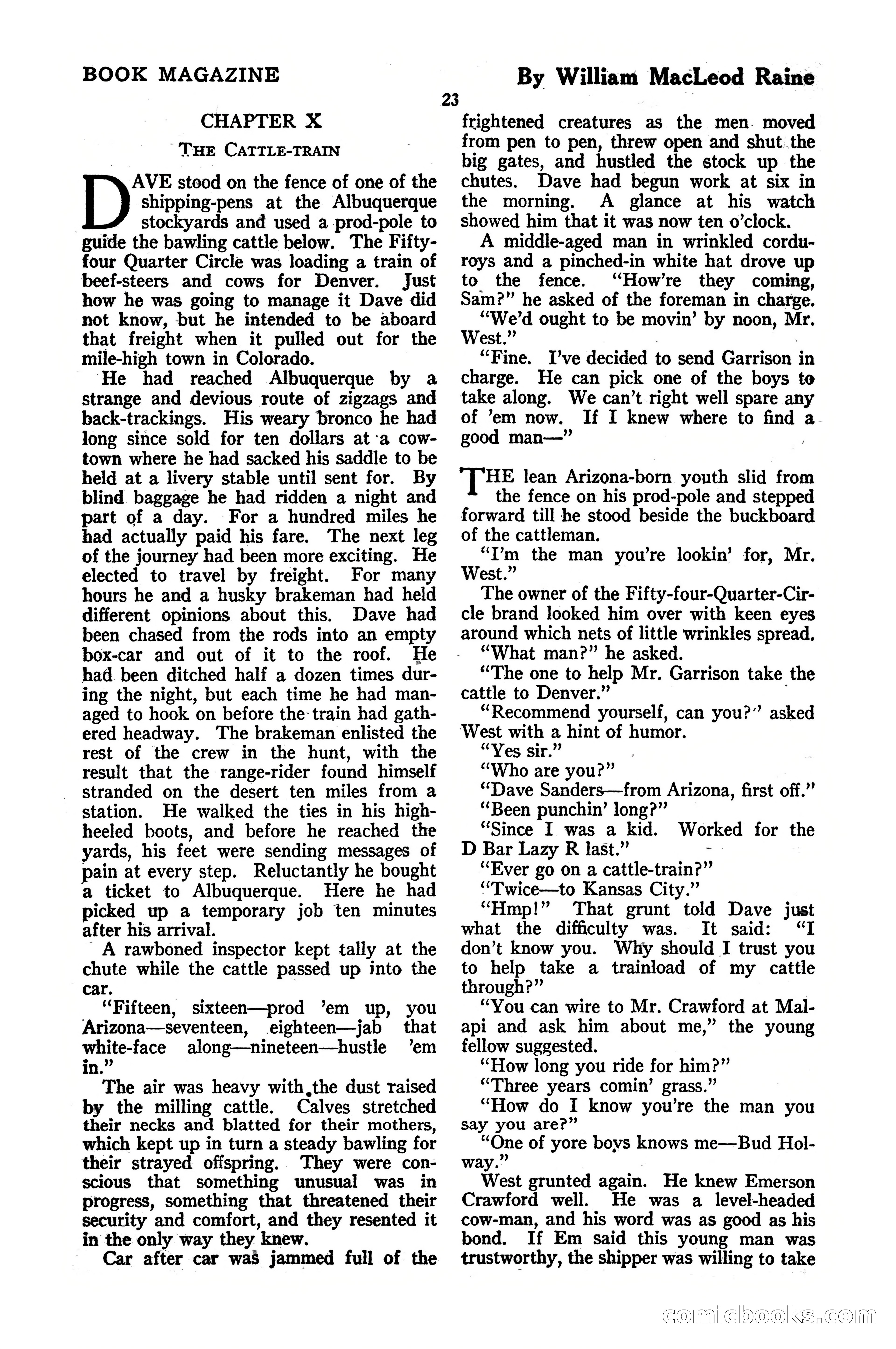 The Blue Book Magazine, October 1920 — page 29 of 212