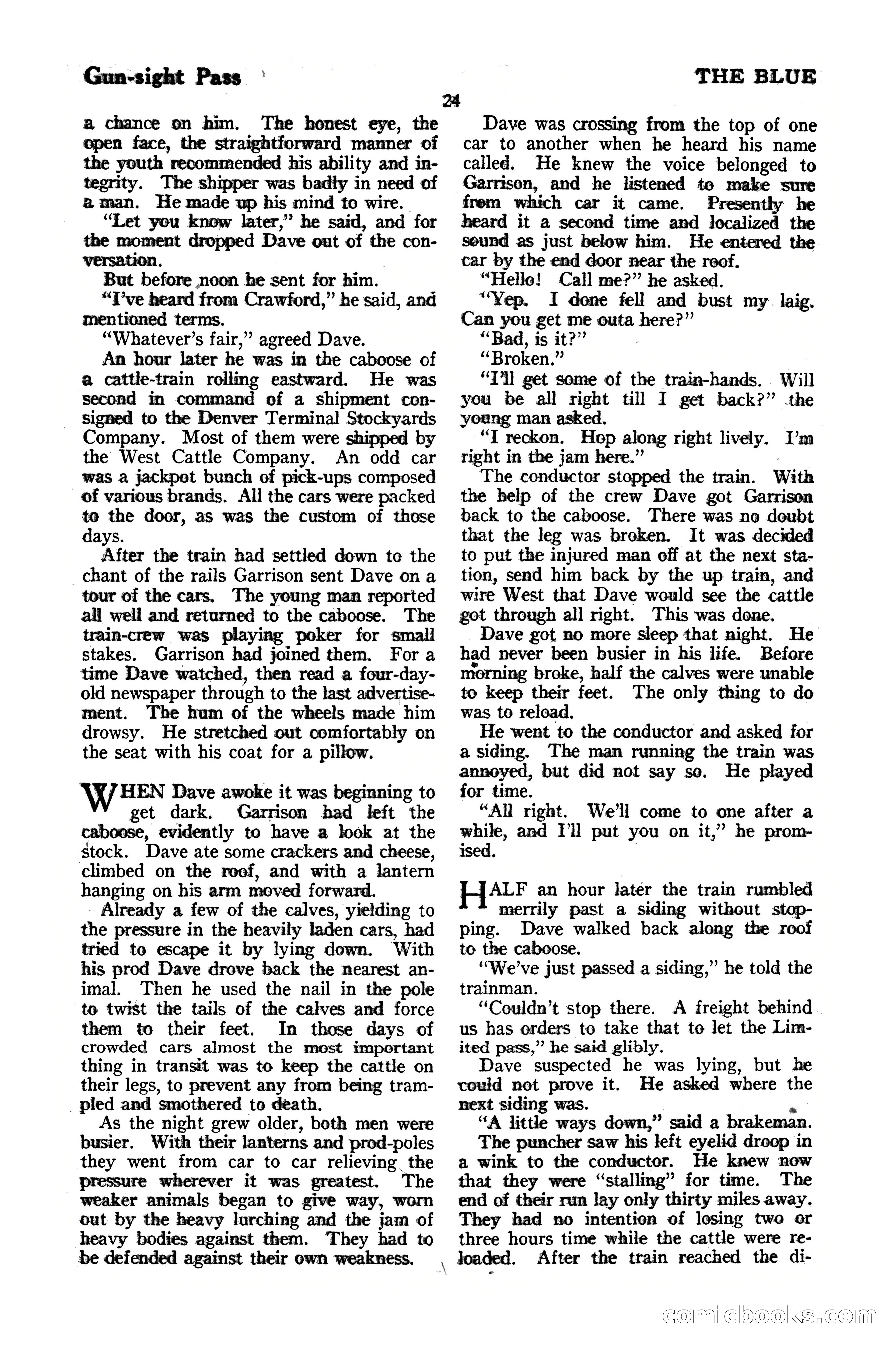 The Blue Book Magazine, October 1920 — page 30 of 212