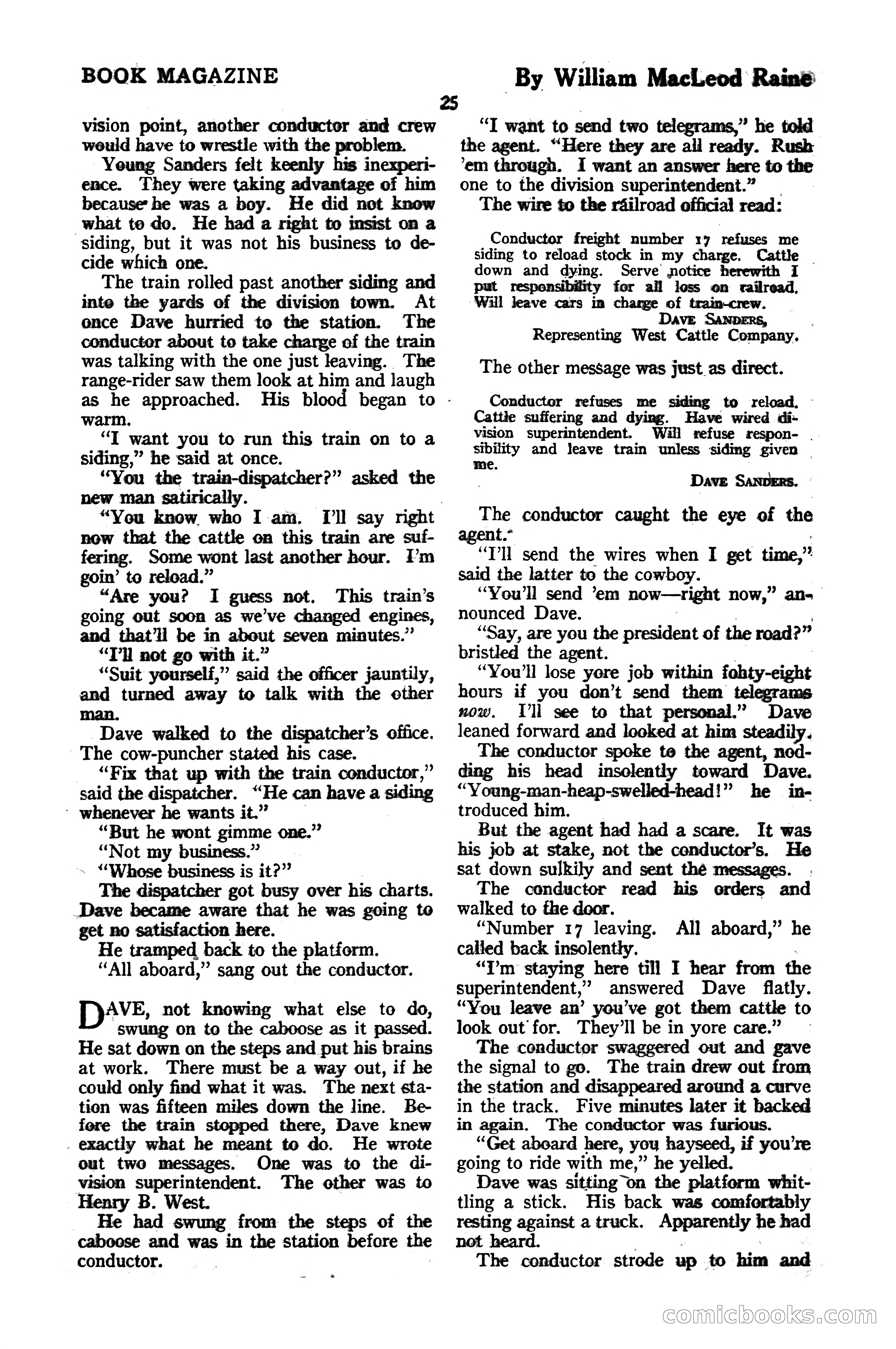 The Blue Book Magazine, October 1920 — page 31 of 212