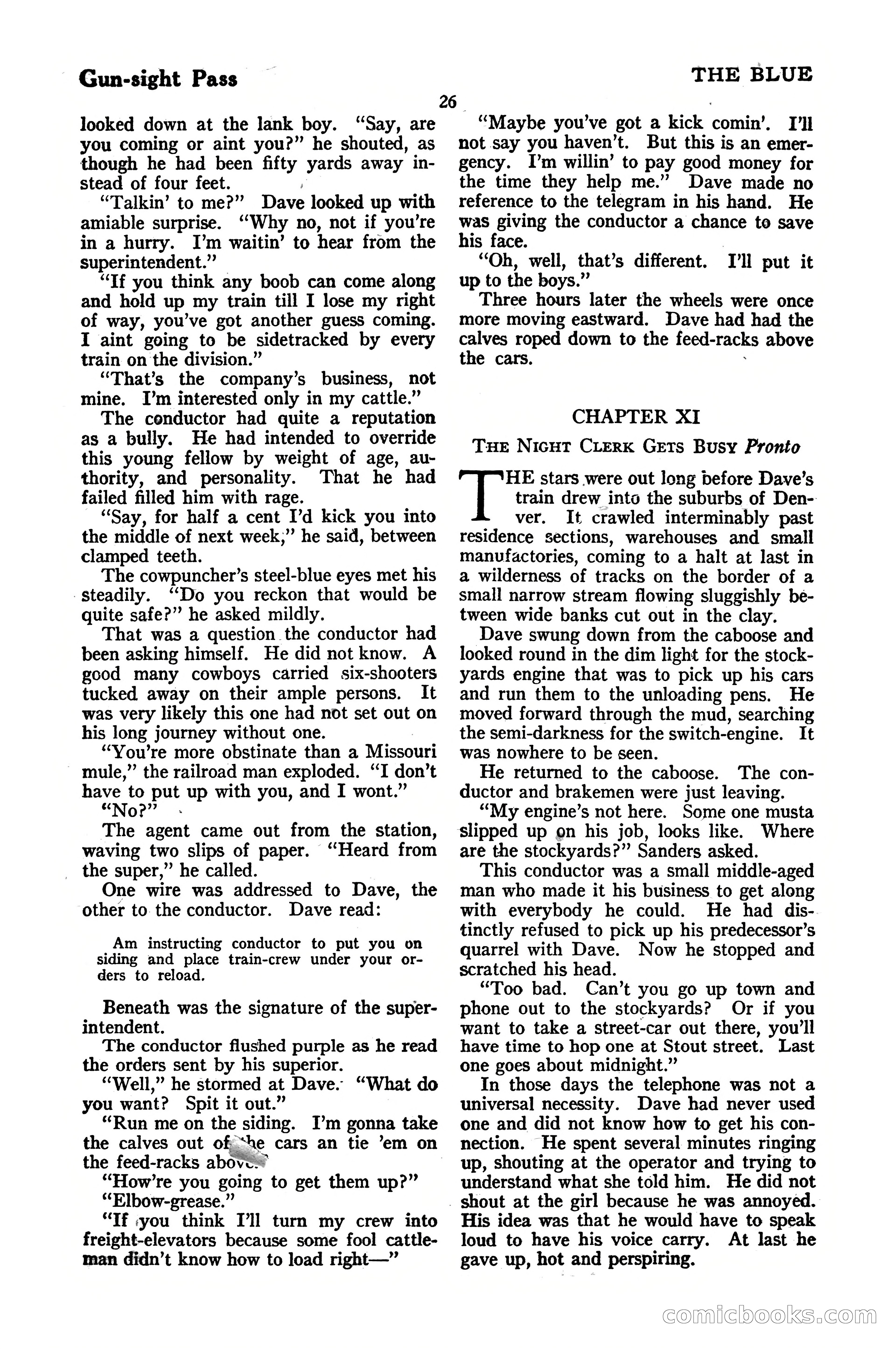 The Blue Book Magazine, October 1920 — page 32 of 212