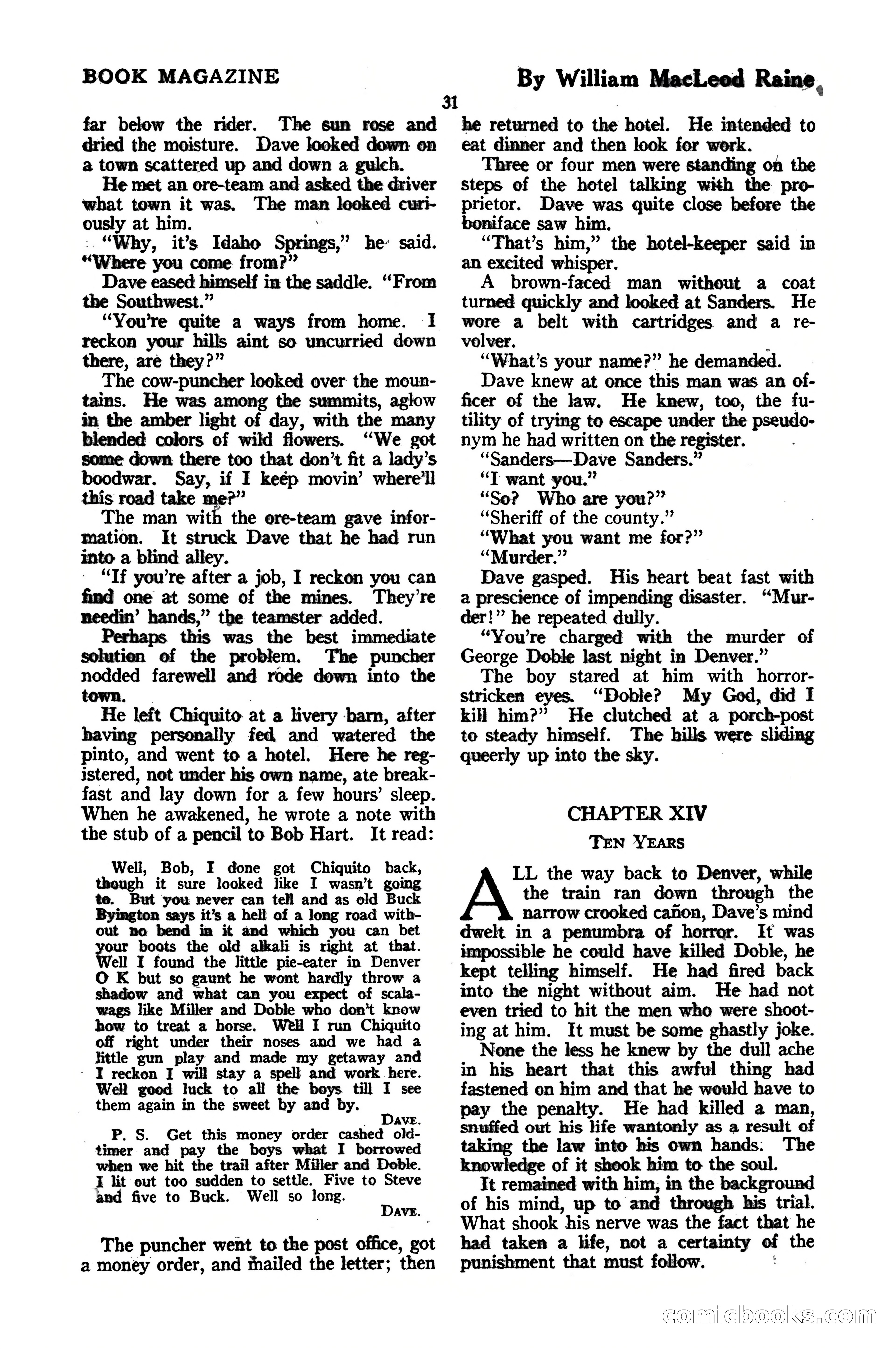 The Blue Book Magazine, October 1920 — page 37 of 212