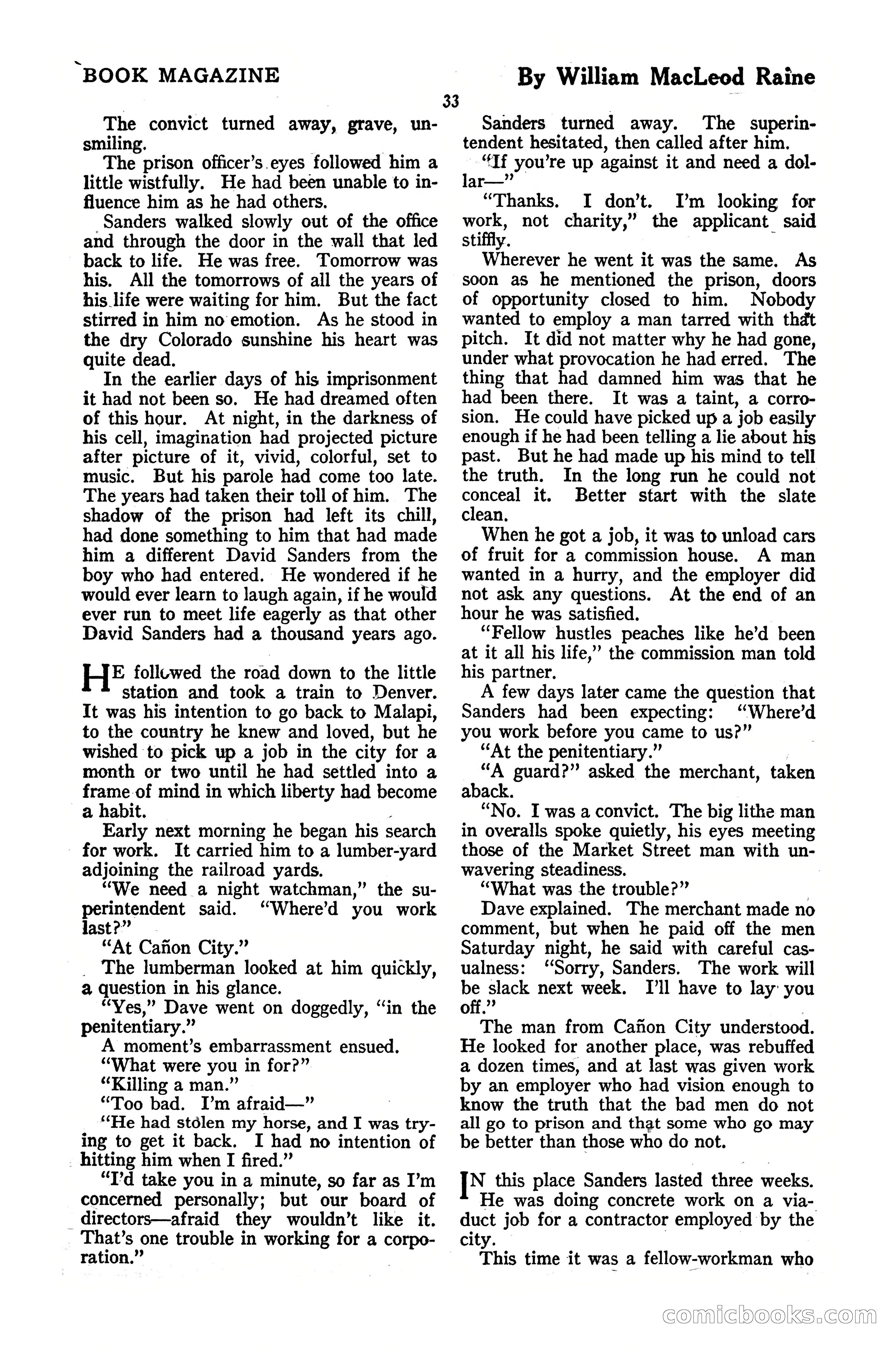 The Blue Book Magazine, October 1920 — page 39 of 212