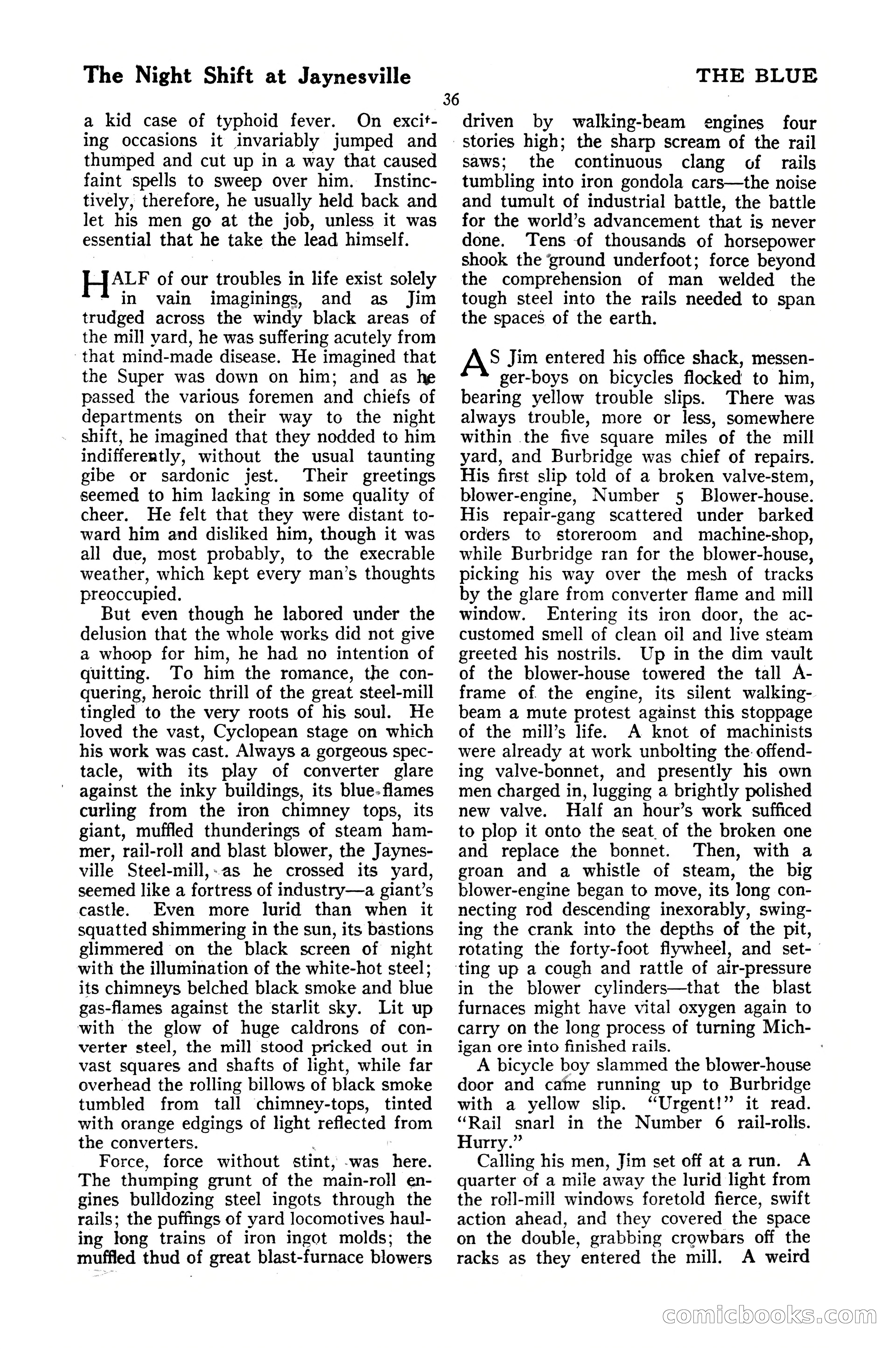 The Blue Book Magazine, October 1920 — page 42 of 212