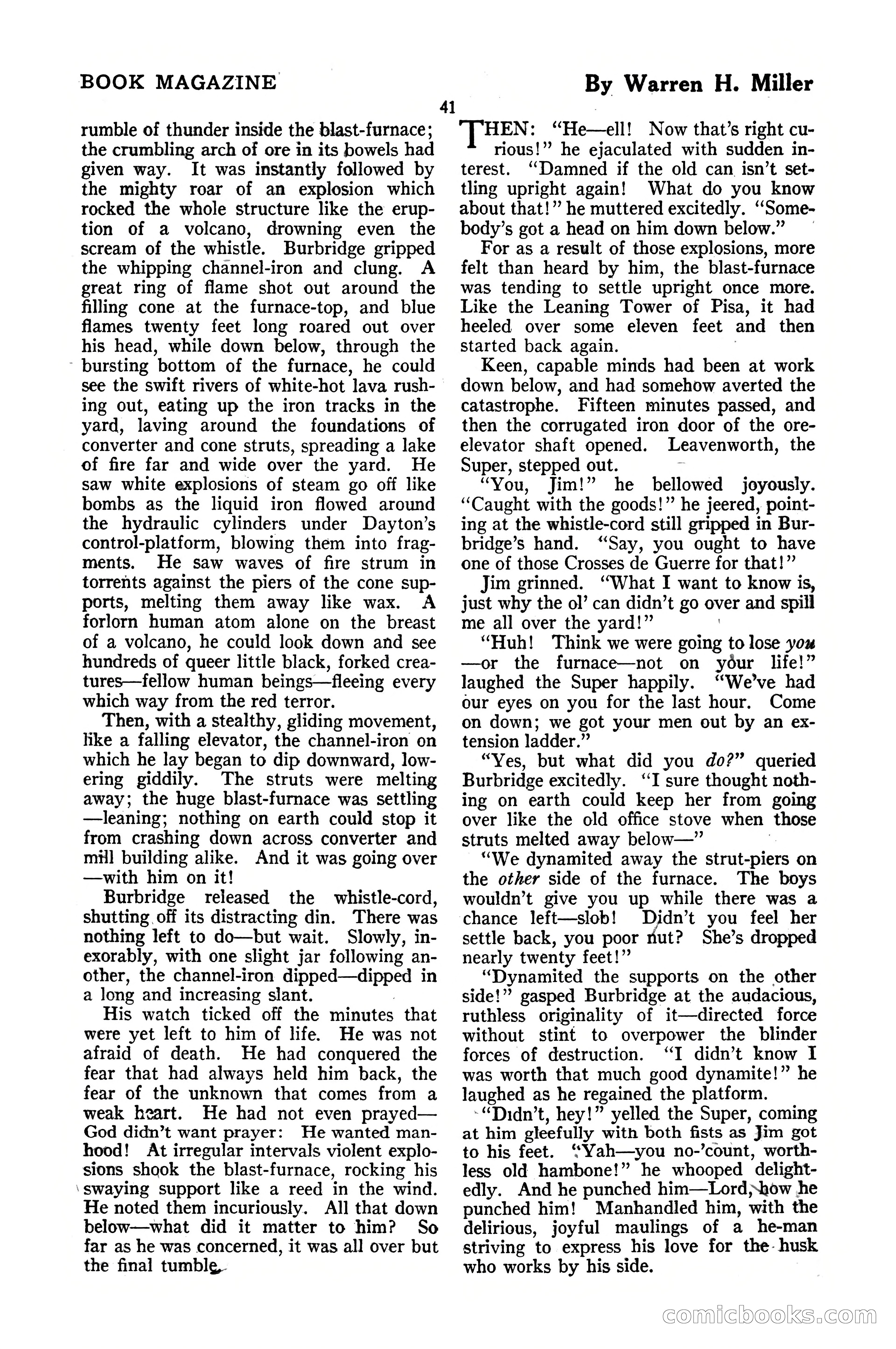 The Blue Book Magazine, October 1920 — page 47 of 212