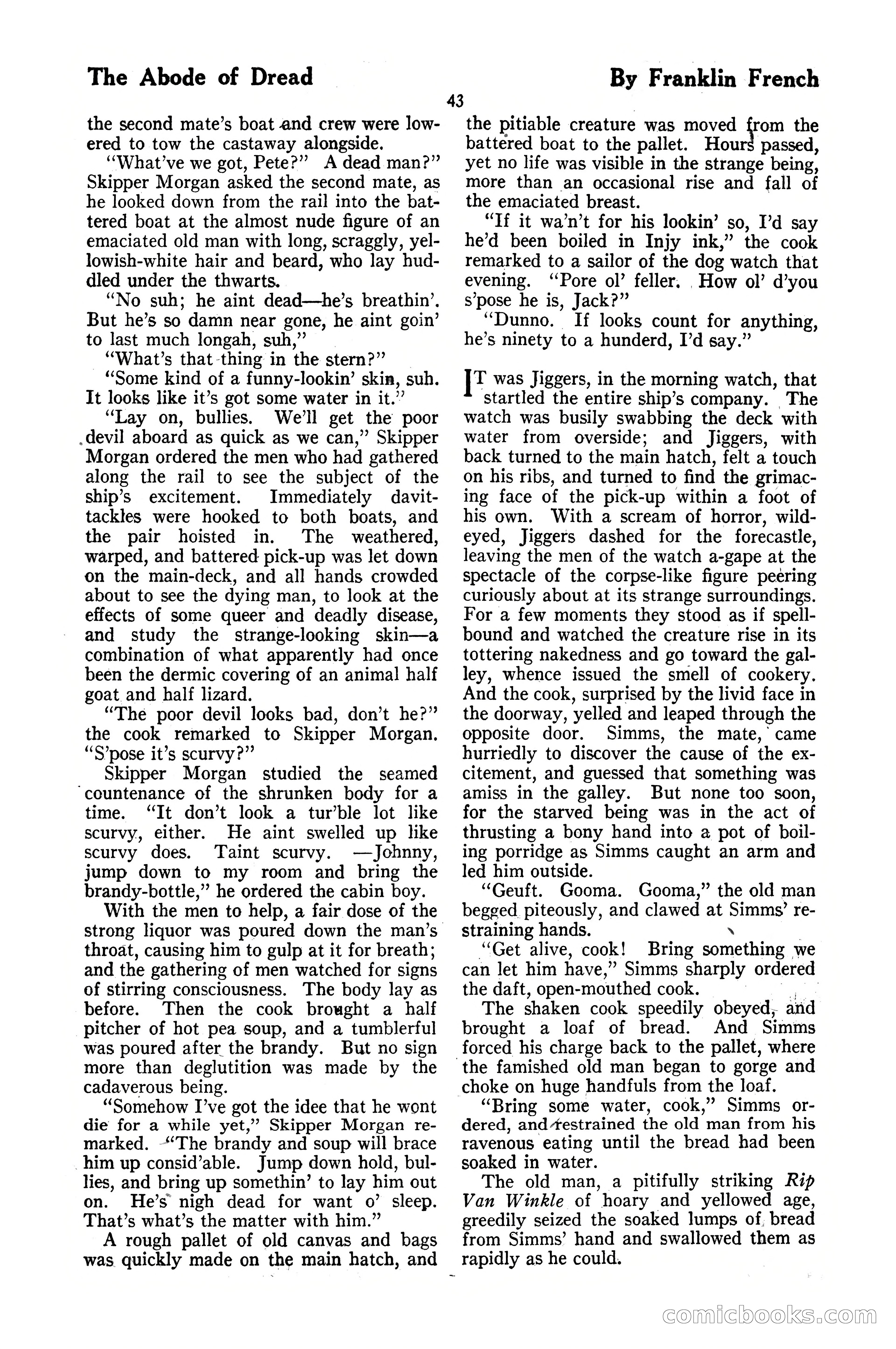 The Blue Book Magazine, October 1920 — page 49 of 212