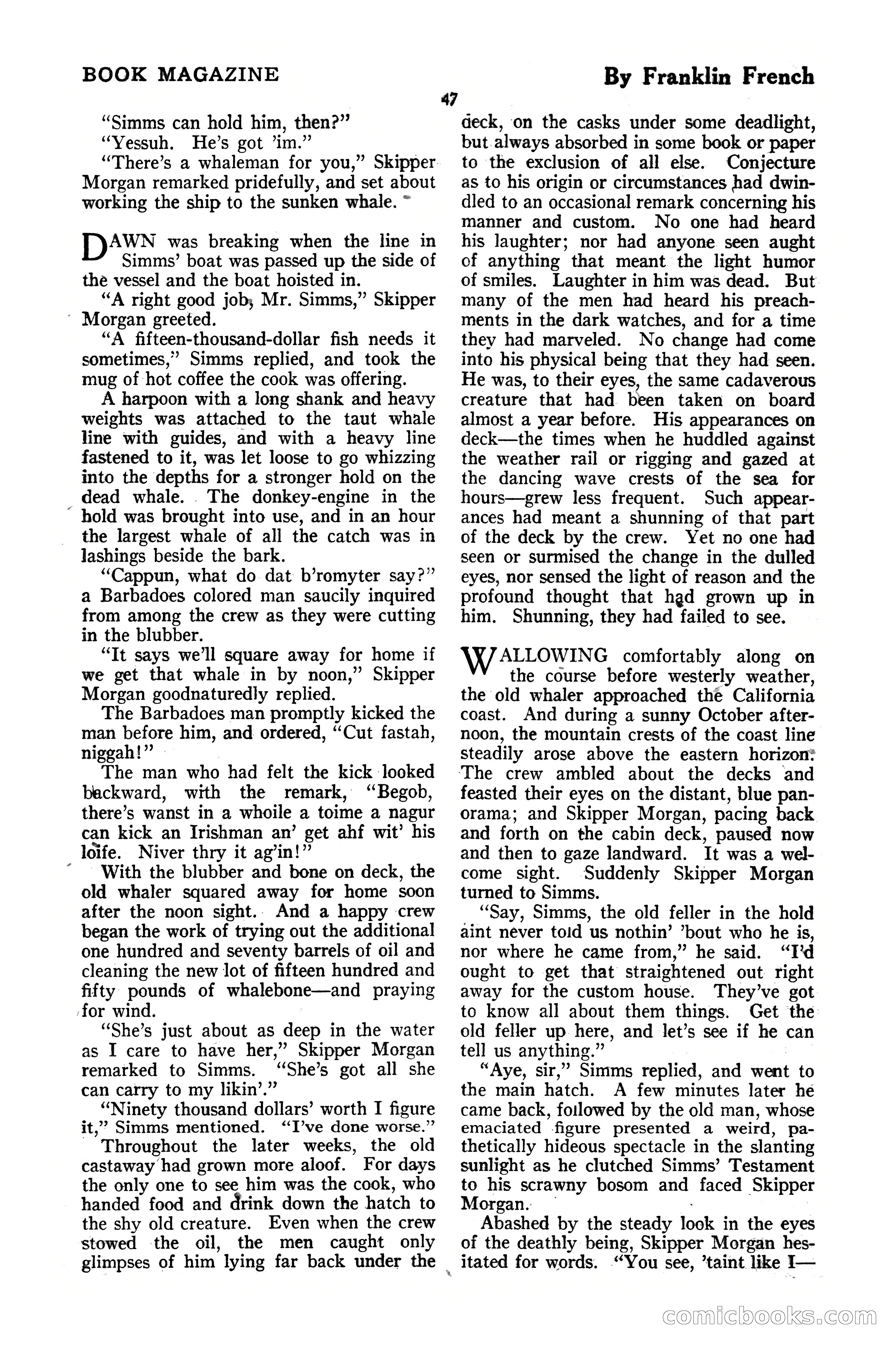 The Blue Book Magazine, October 1920 — page 53 of 212