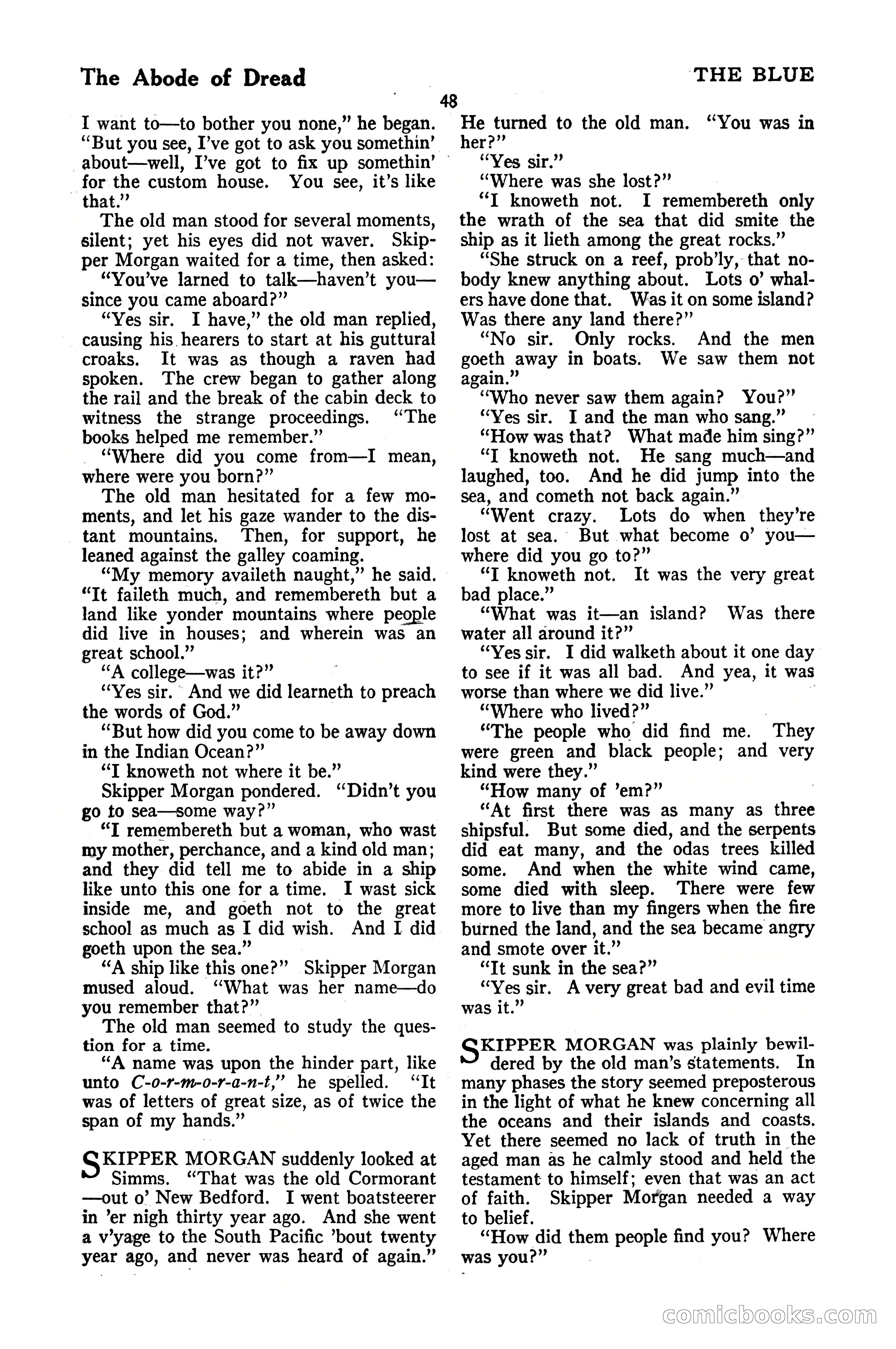 The Blue Book Magazine, October 1920 — page 54 of 212