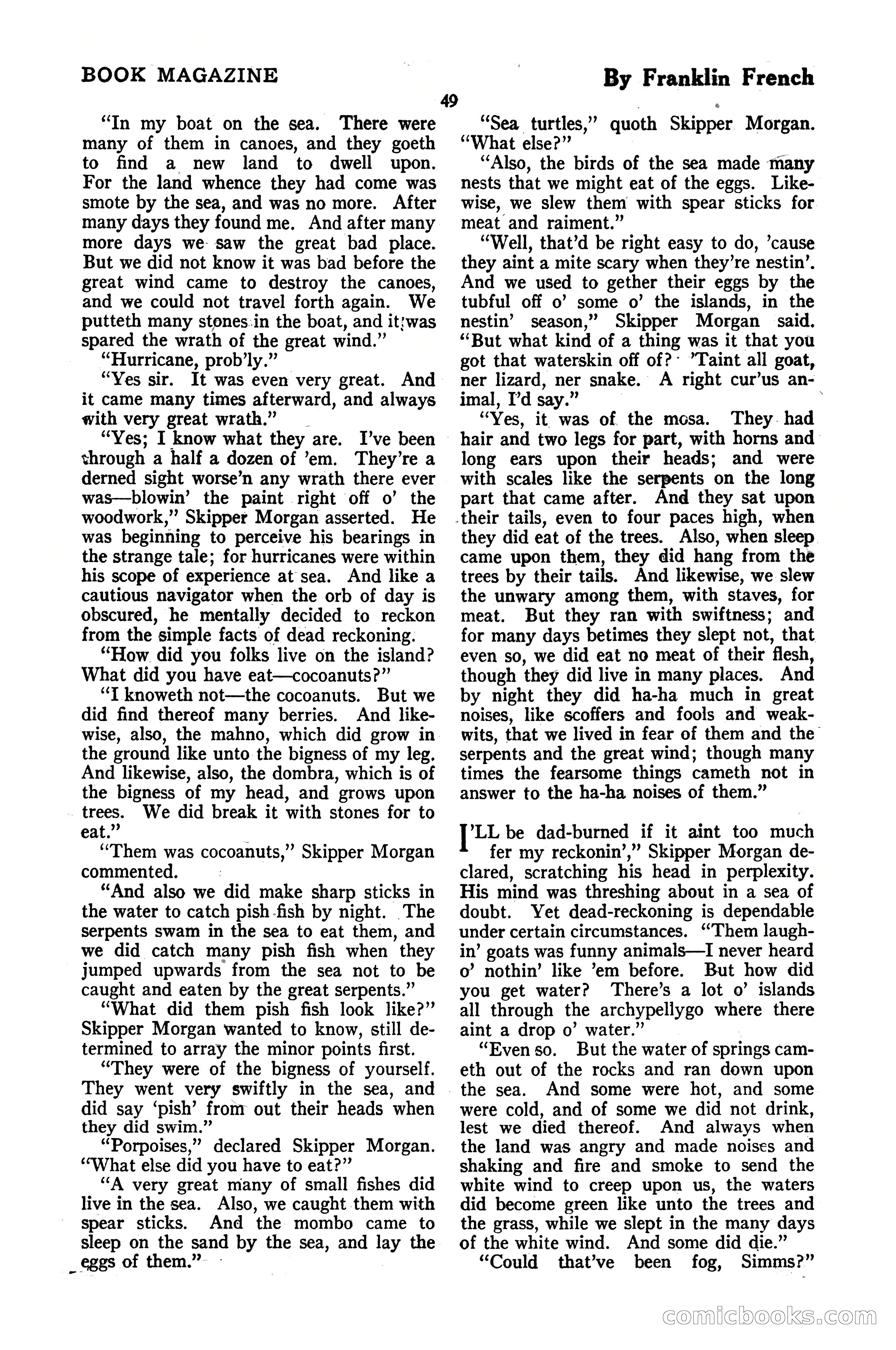 The Blue Book Magazine, October 1920 — page 55 of 212
